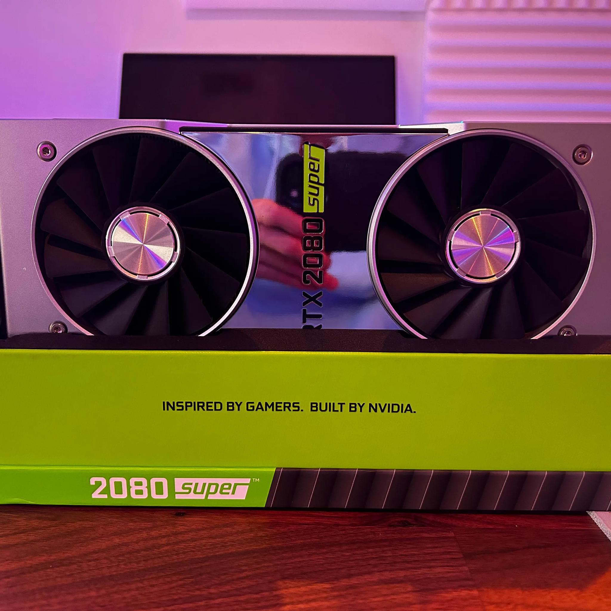 NVIDIA GeForce RTX 2080 Super GDDR6 Graphics Card - 8GB- Lightly Used