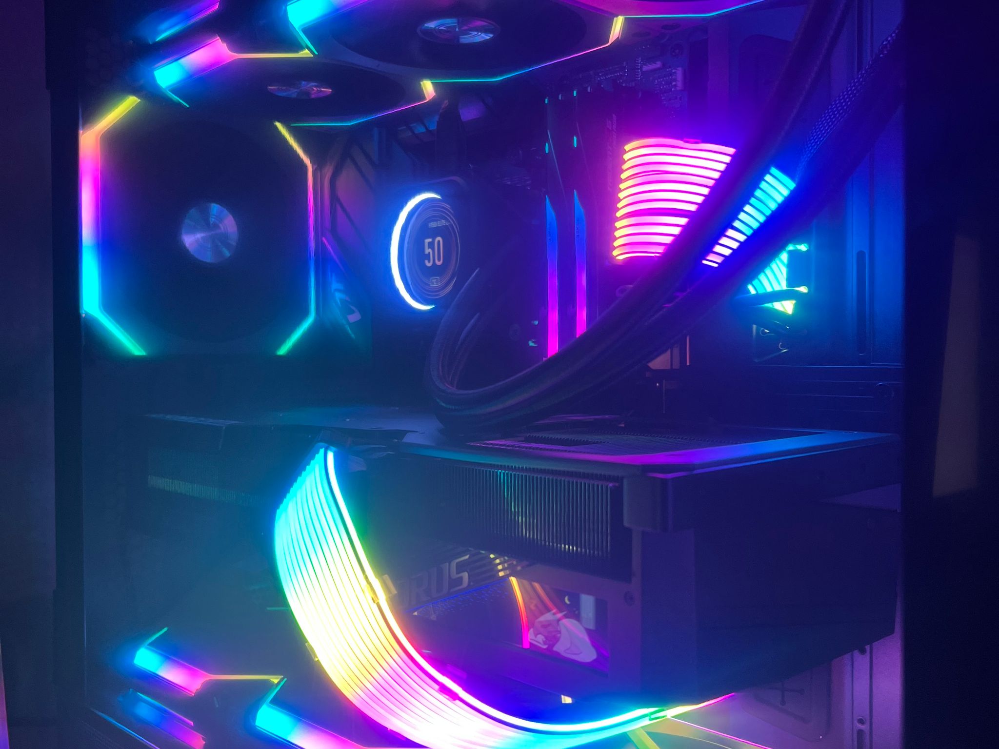 GeForce RTX 4090 Custom Gaming PC - Ryzen 9 7950X3D, 64GB RAM, 4TB NVMe SSD