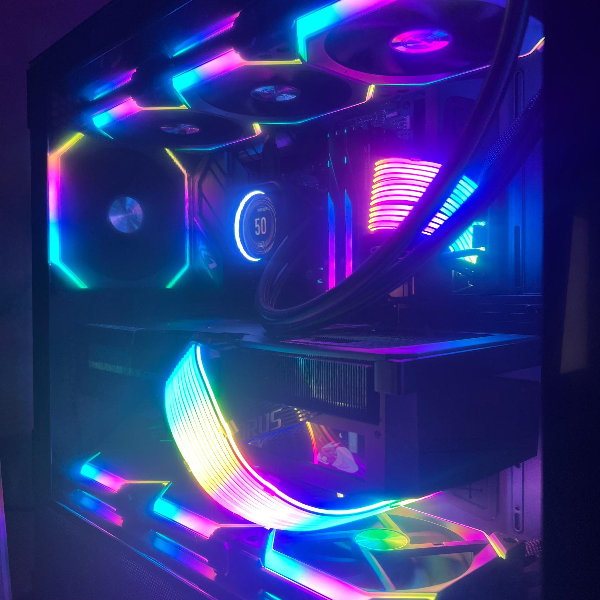 GeForce RTX 4090 Custom Gaming PC - Ryzen 9 7950X3D, 64GB RAM, 4TB NVMe SSD