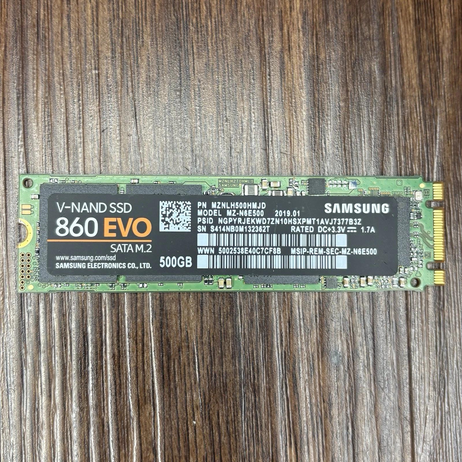 Samsung 860 EVO 500GB M.2 SATA SSD