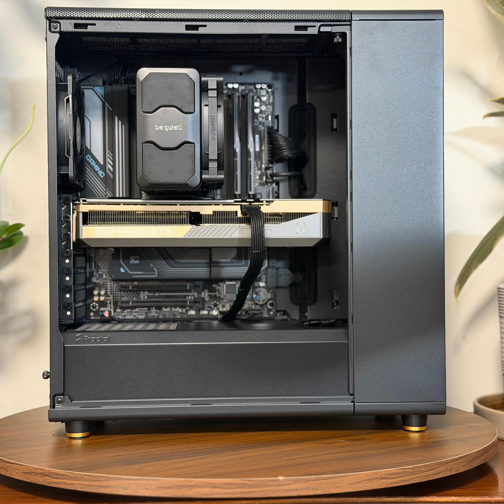 RTX 5080 Solid Core OC | Ryzen 7 9800X3D | 32GB DDR5 | B850 | 4TB SSD | 1000W Custom Gaming PC