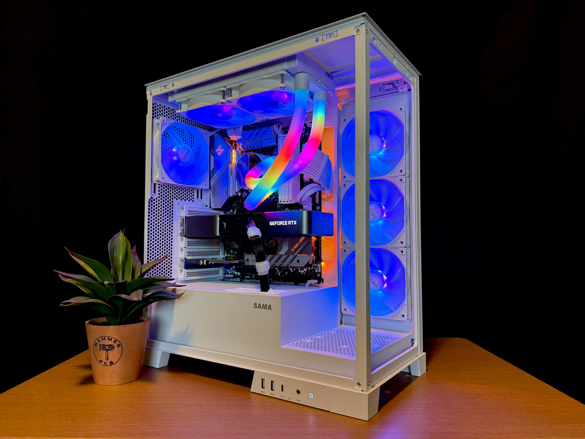 ☁️RTX 3080, i5-12600K, 32gb RAM, 3TB Storage☁️Windows 11, WiFi☁️ 1440P Gaming PC!☁️