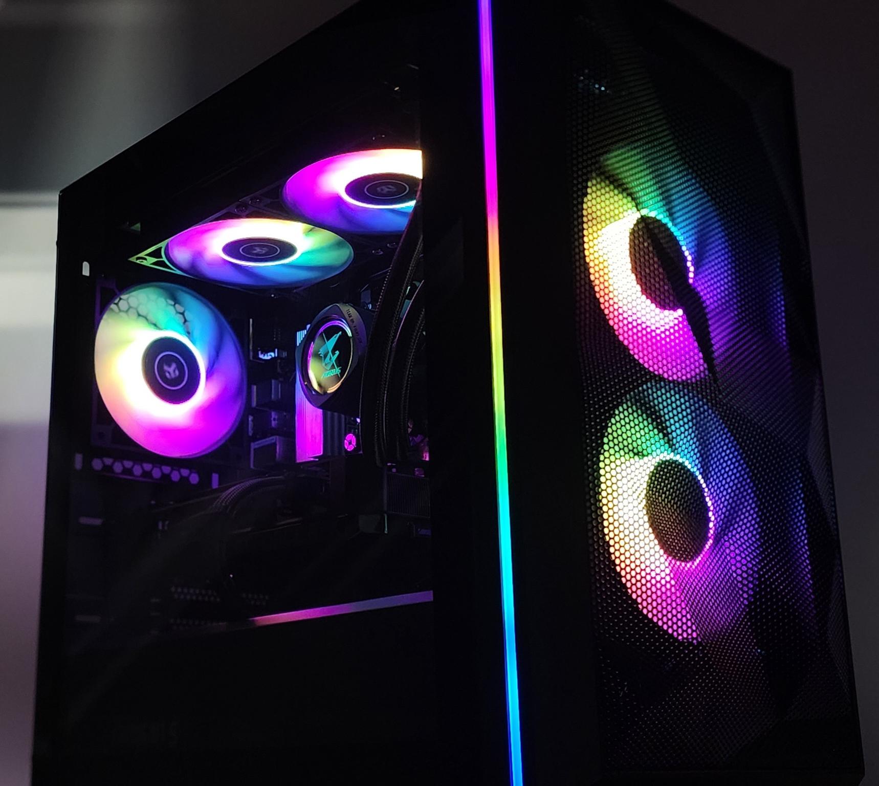 Gaming PC Ryzen 7 7800X3D 32GB RAM 1TB SSD RTX 4060 Ti 8GB Windows 11 Computer