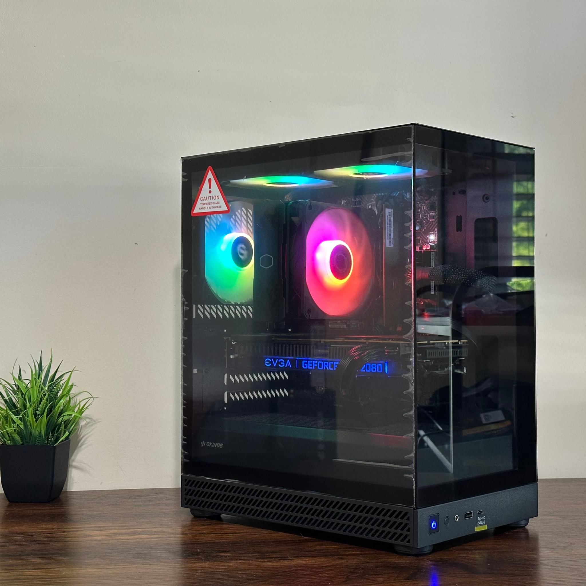 GAMING PC | RTX 2080 | I3-13100F | 16GB RAM | 500GB SSD | WIN 11