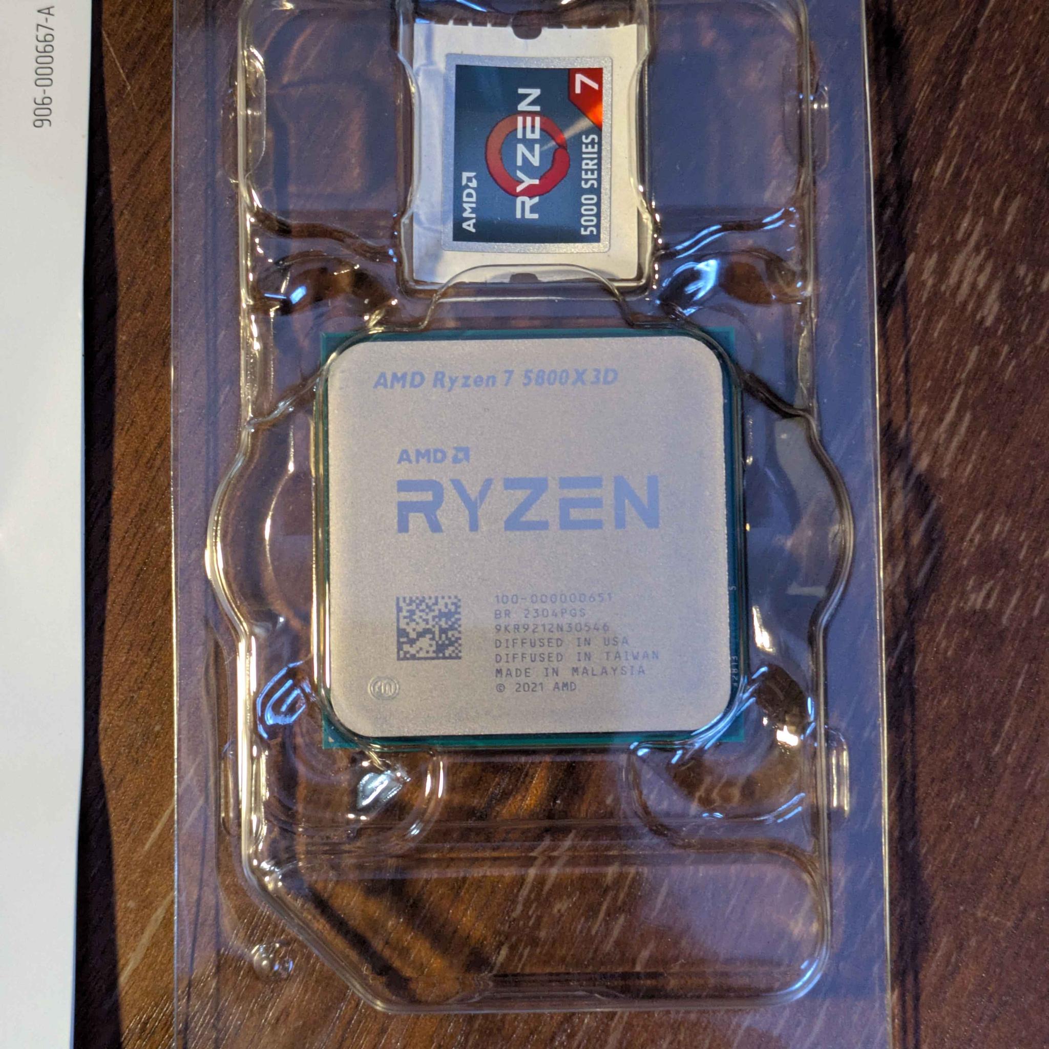 AMD Ryzen 7 5800X3D