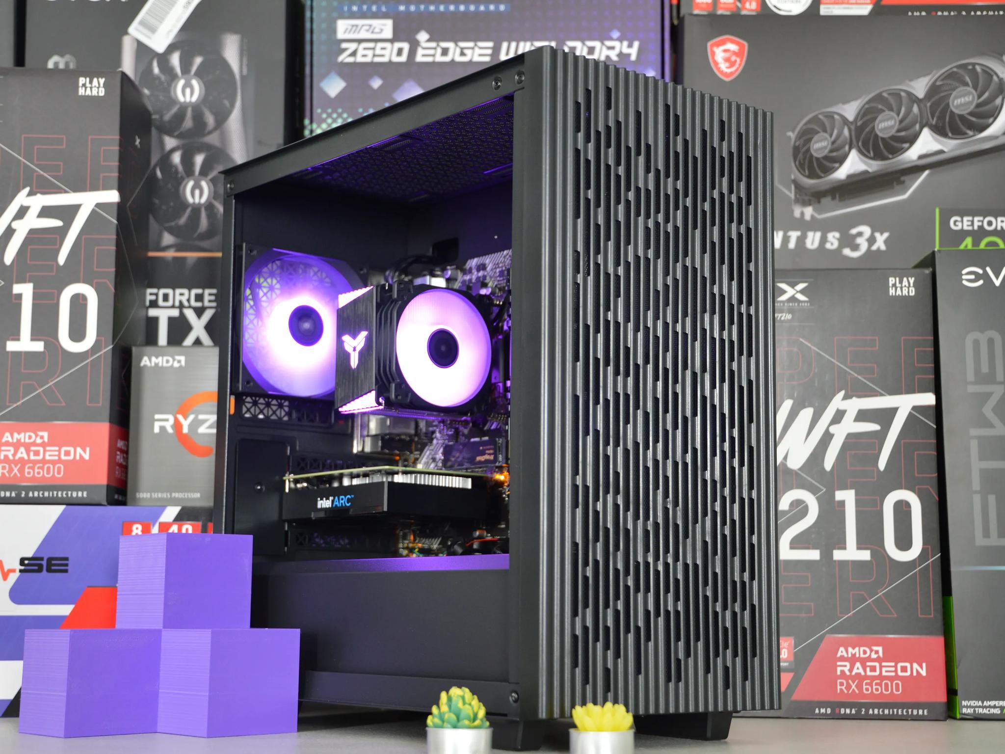 ⚡⚡ | ARC A380 6GB | RYZEN 5 3600 | 16GB DDR4 RAM | 1TB NVME SSD | Electric Arc 2.0 |