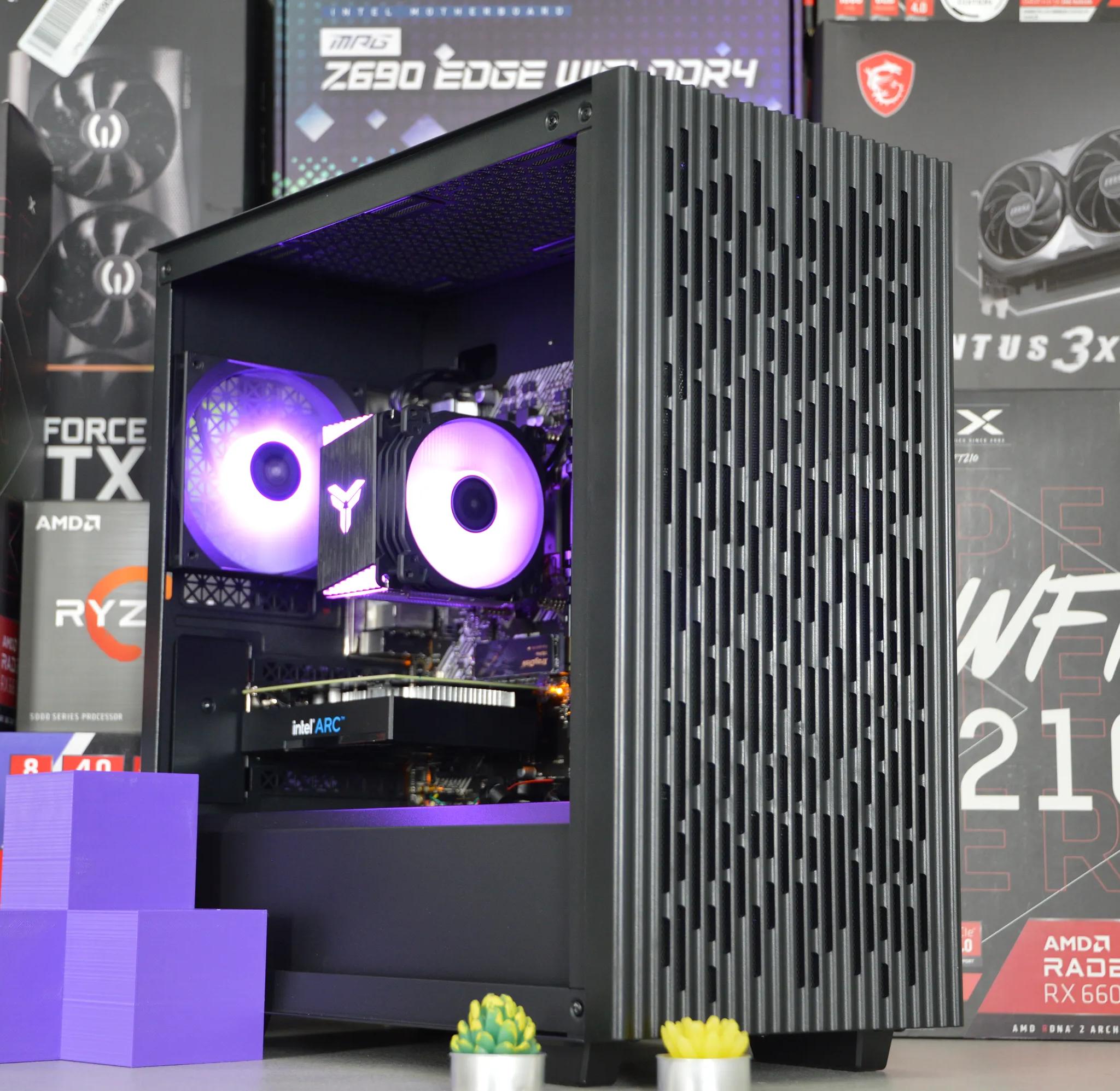 ⚡⚡ | ARC A380 6GB | RYZEN 5 3600 | 16GB DDR4 RAM | 1TB NVME SSD | Electric Arc 2.0 |