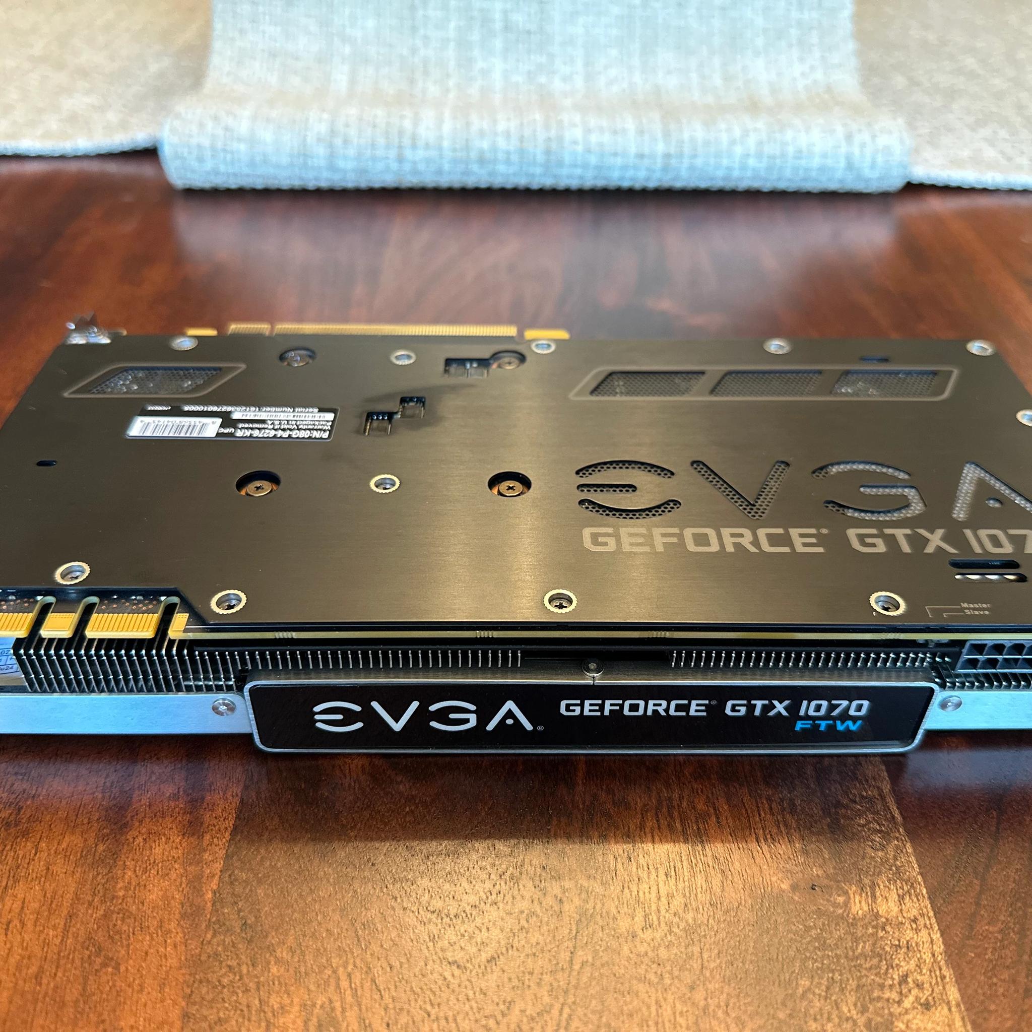 EVGA GeForce GTX 1070 FTW Gaming GPU