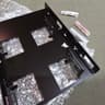 Corsair Dual SSD Mounting Bracket (3.5” Internal Drive Bay to 2.5", Easy Installation) Black