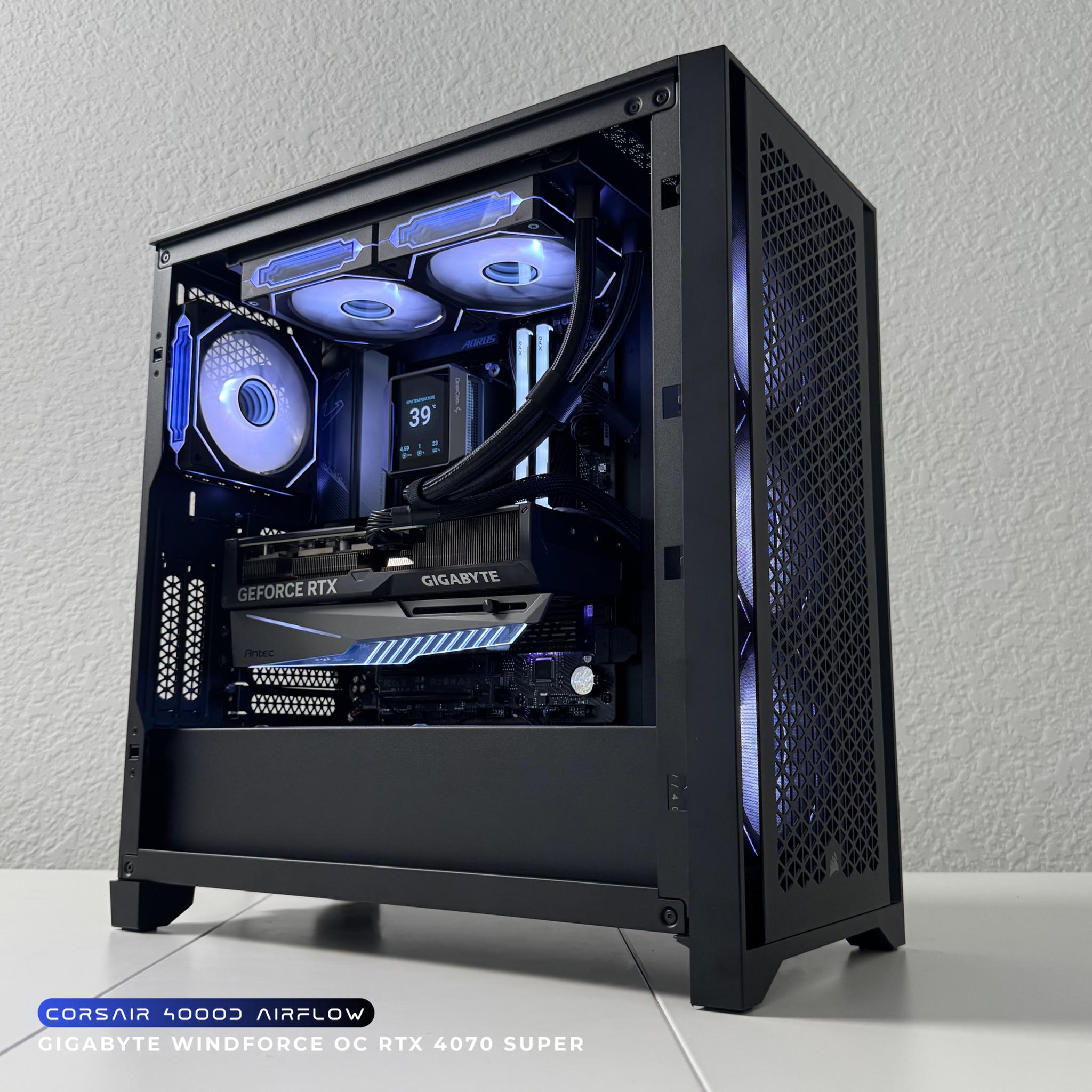 🔷 High-End 1440p/4K Gaming PC AMD Ryzen 5 7500F NVIDIA 4070 SUPER 32GB DDR5-6000 2TB NVMe