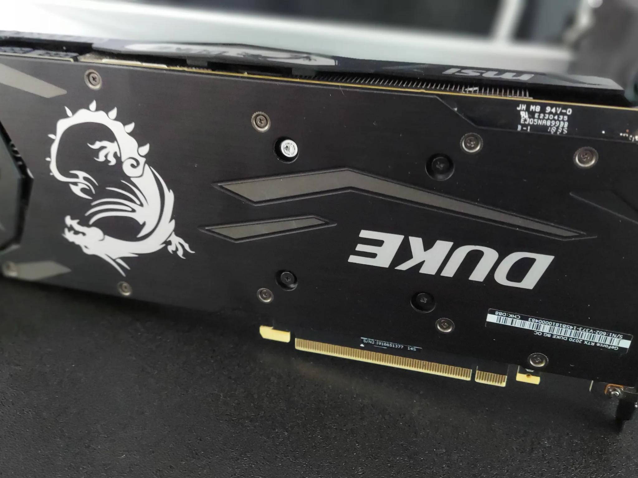 MSI 2070 8GB Duke Refurbished