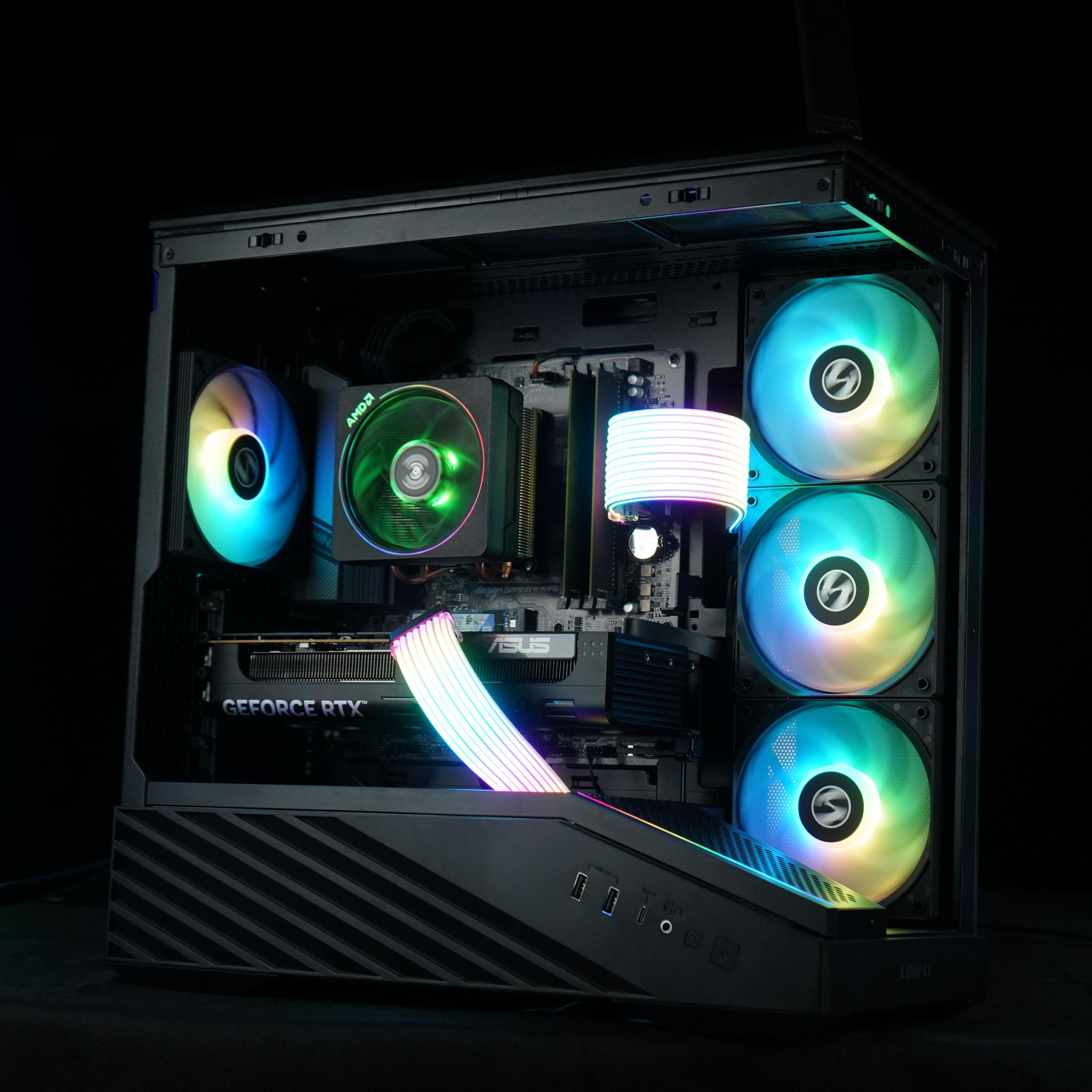 🖤🐦‍⬛⚫ DEAR BRUCE V2 - RTX 5050 | Ryzen 5 | 16GB DDR5 | 1TB M.2 NVME ⚫◼️🦇