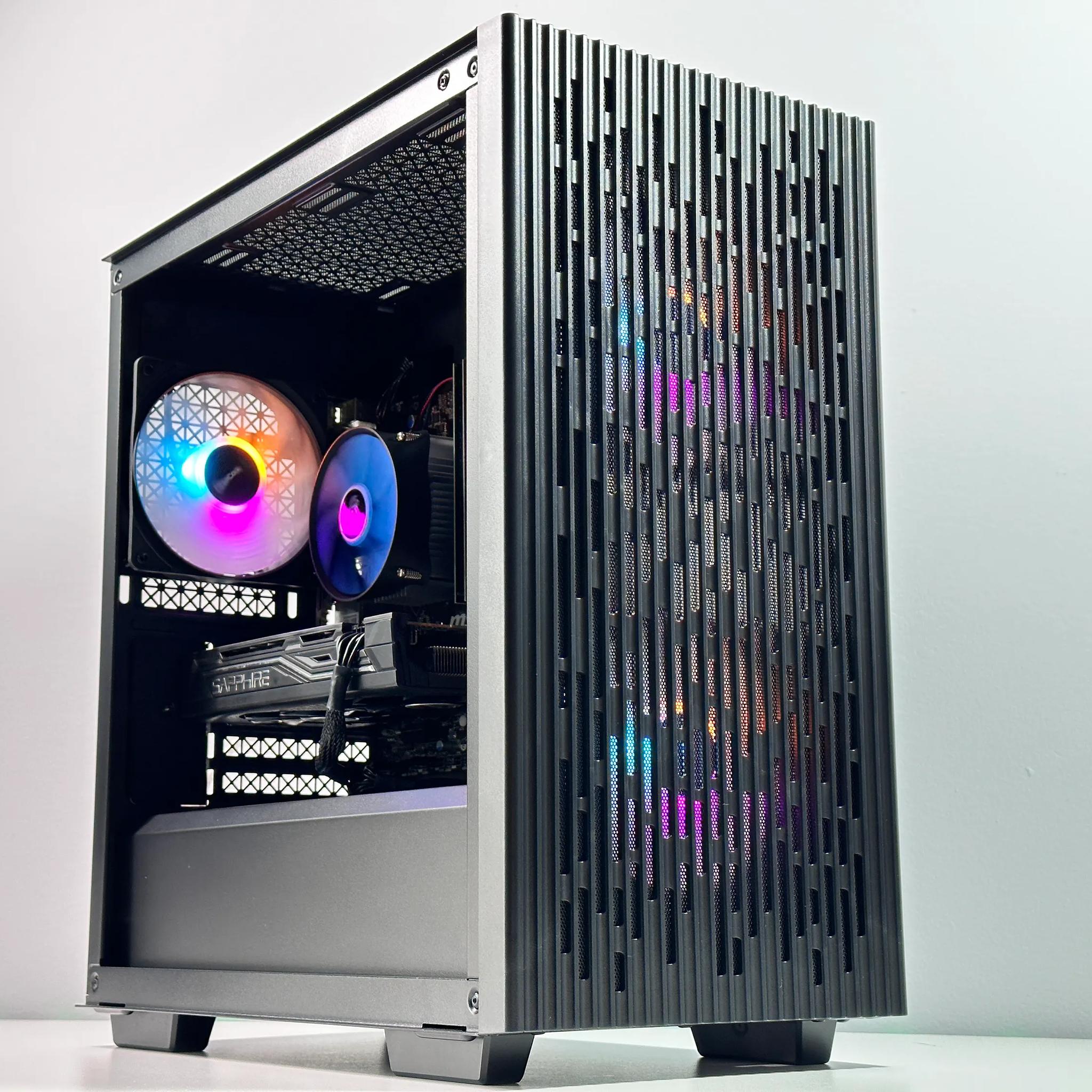 🎮Budget Gaming PC🎮AMD RX 470 4GB🕹️Intel Xeon 1241 V3🕹️16GB  RAM🕹️500GB SSD