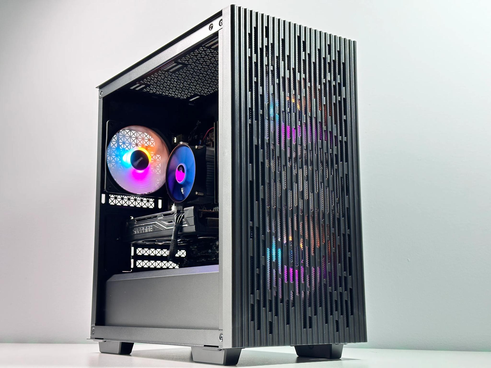 🎮Budget Gaming PC🎮AMD RX 470 4GB🕹️Intel Xeon 1241 V3🕹️16GB  RAM🕹️500GB SSD