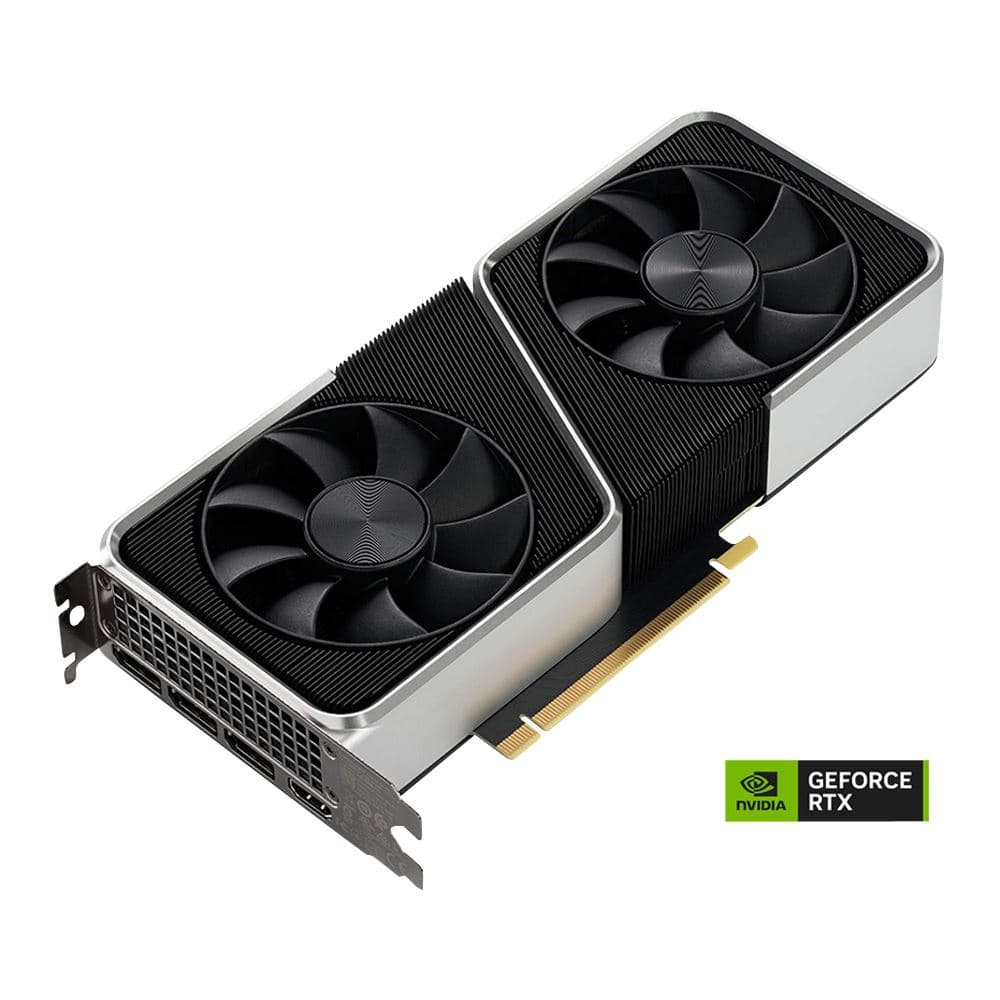 NVIDIA GeForce RTX 3060 Ti Founders Edition Dual-Fan 8GB GDDR6 PCIe 4.0 Graphics Card