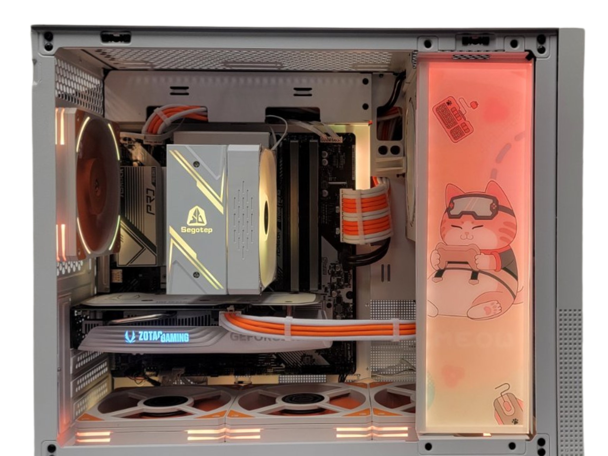 😻GAMEOW 😻Gaming PC 🍊 RTX 4060 12GB 🧡 i5-12400F 🍊 16GB DDR4 🧡 1T M.2 🍊 Windows