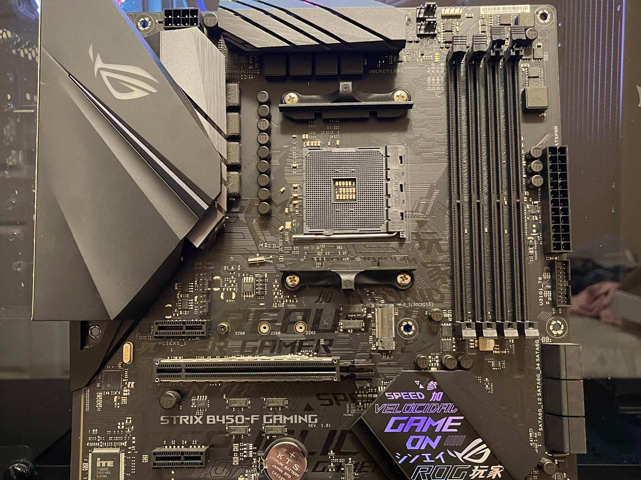 ASUS ROG STRIX B450-F GAMING MOTHERBOARD 