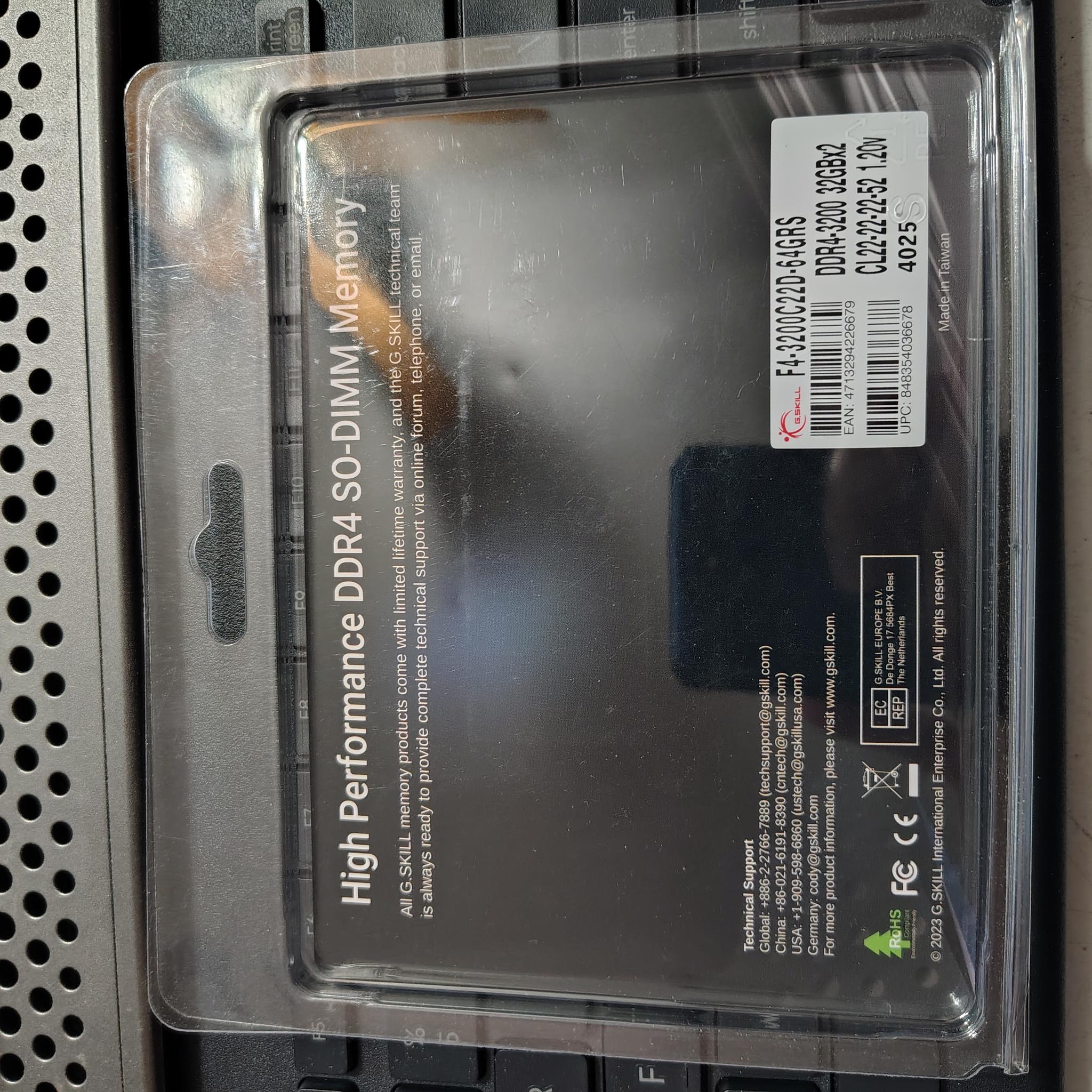 G.Skill Ripjaws 64GB