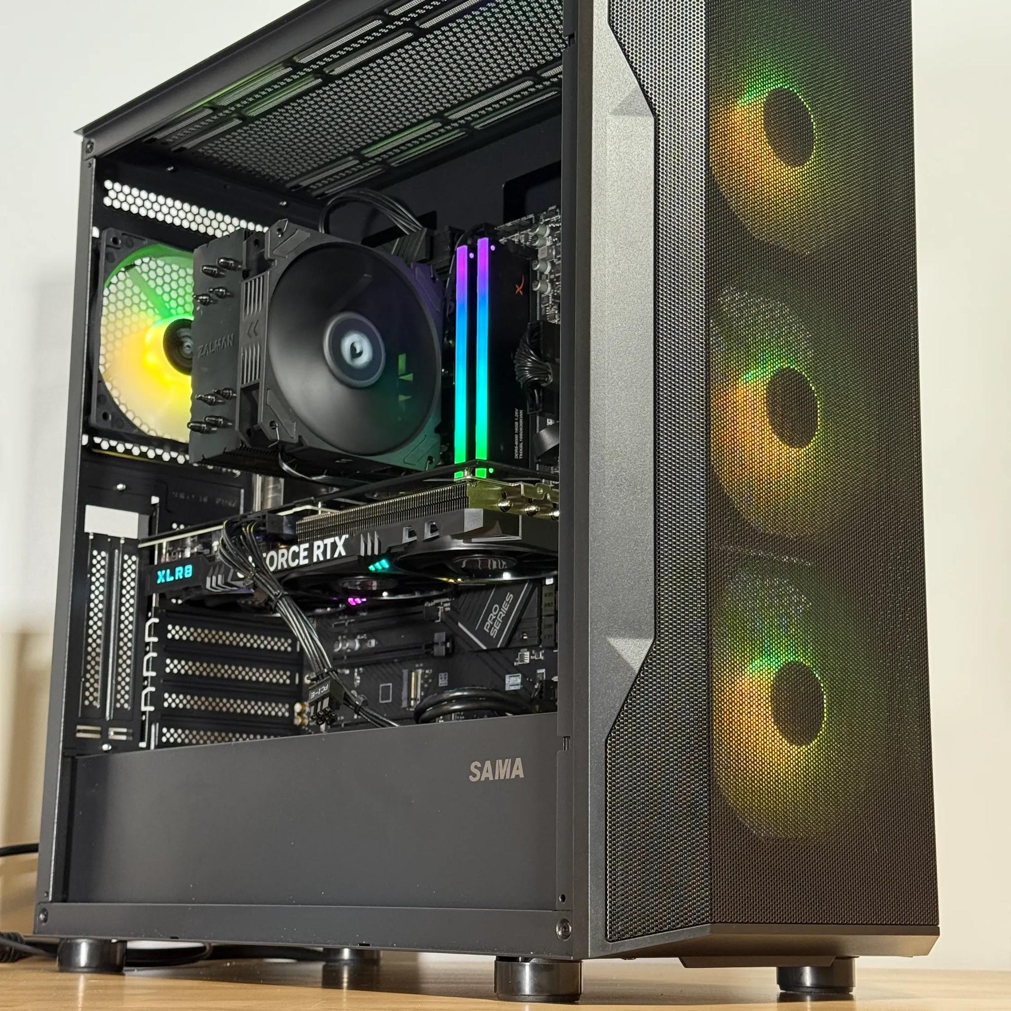 RTX 4070 Ryzen 5 7600X Gaming PC