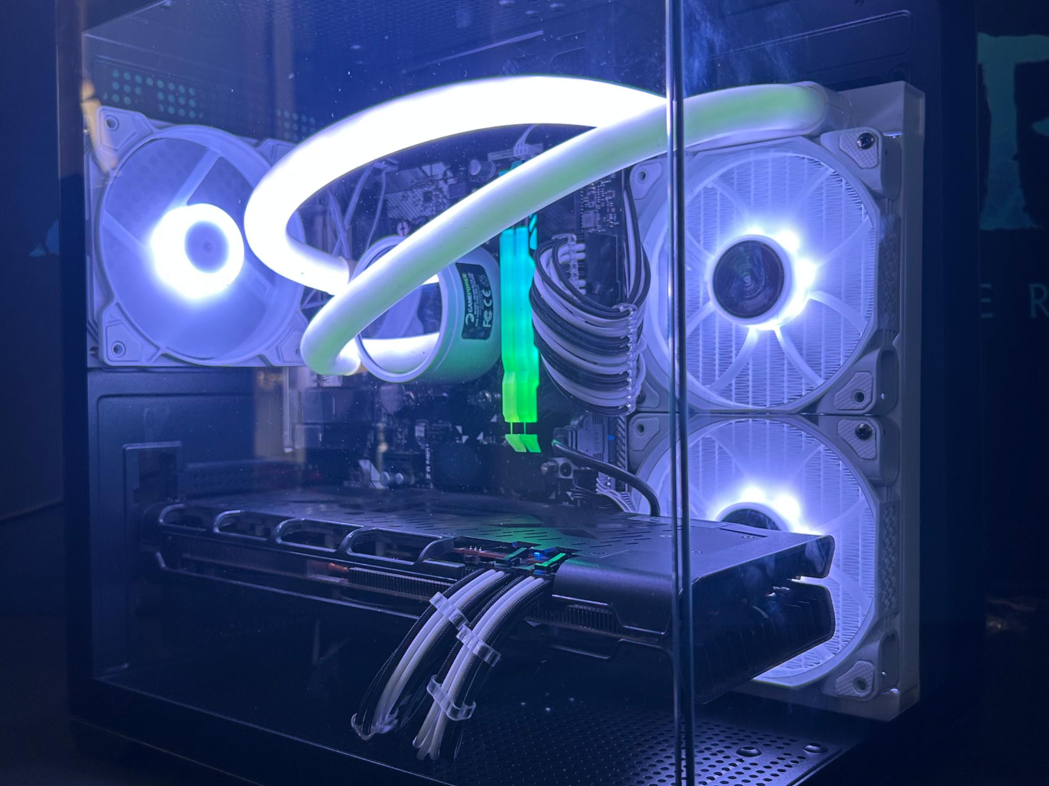 🌈 WiFi Rainbow Cube #2 🎲 RX 5700XT|Ryzen 5 5500|32GB RAM|1TB M.2 SSD|Windows 11 Pro✅