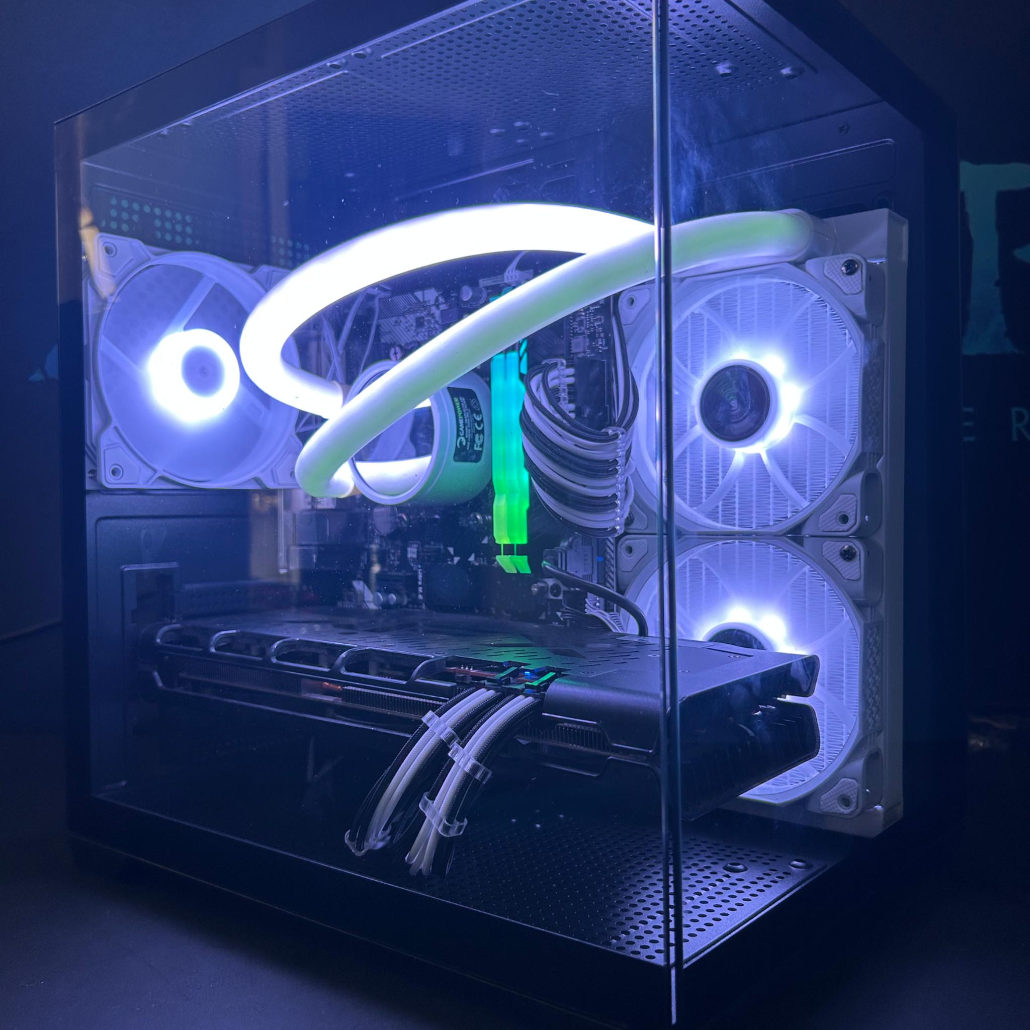 🌈 WiFi Rainbow Cube #2 🎲 RX 5700XT|Ryzen 5 5500|32GB RAM|1TB M.2 SSD|Windows 11 Pro✅