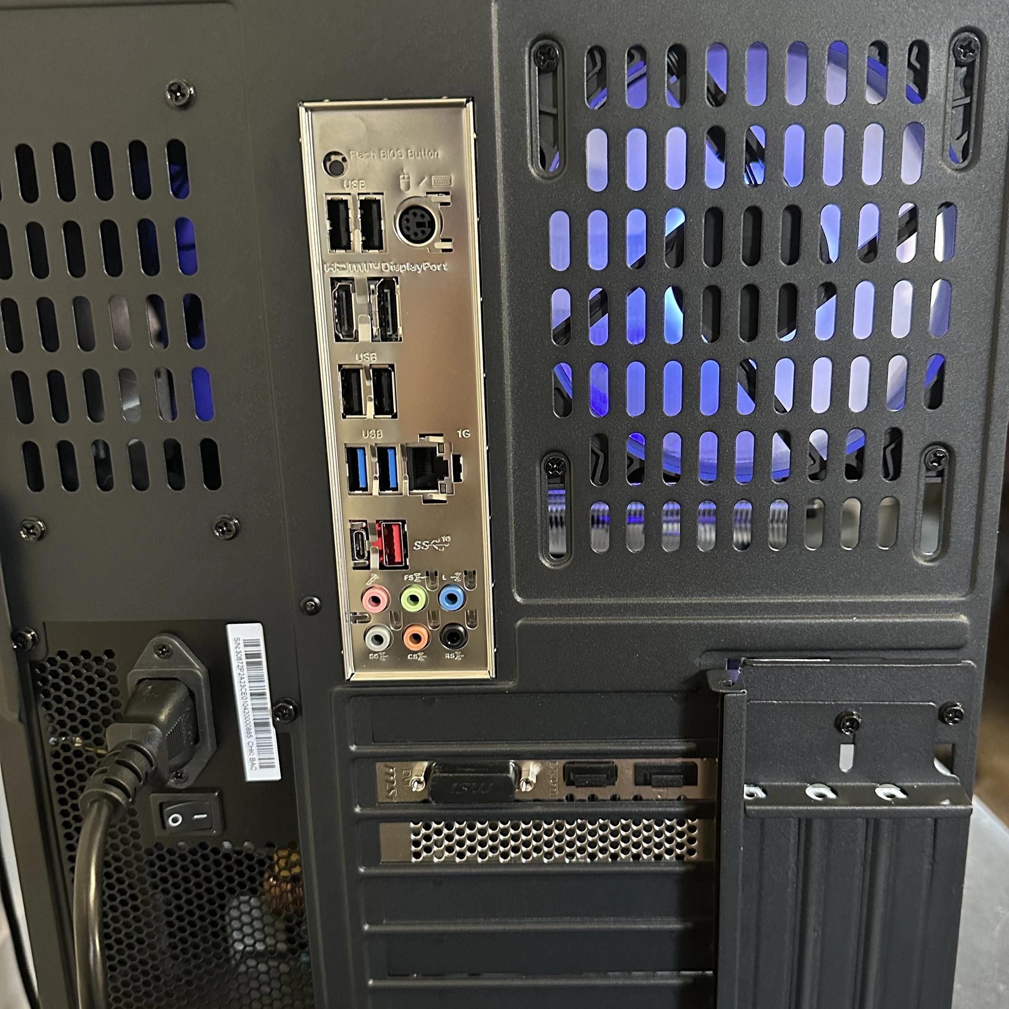 RTX 3050, Ryzen 5 3600, MSI B550-A PRO