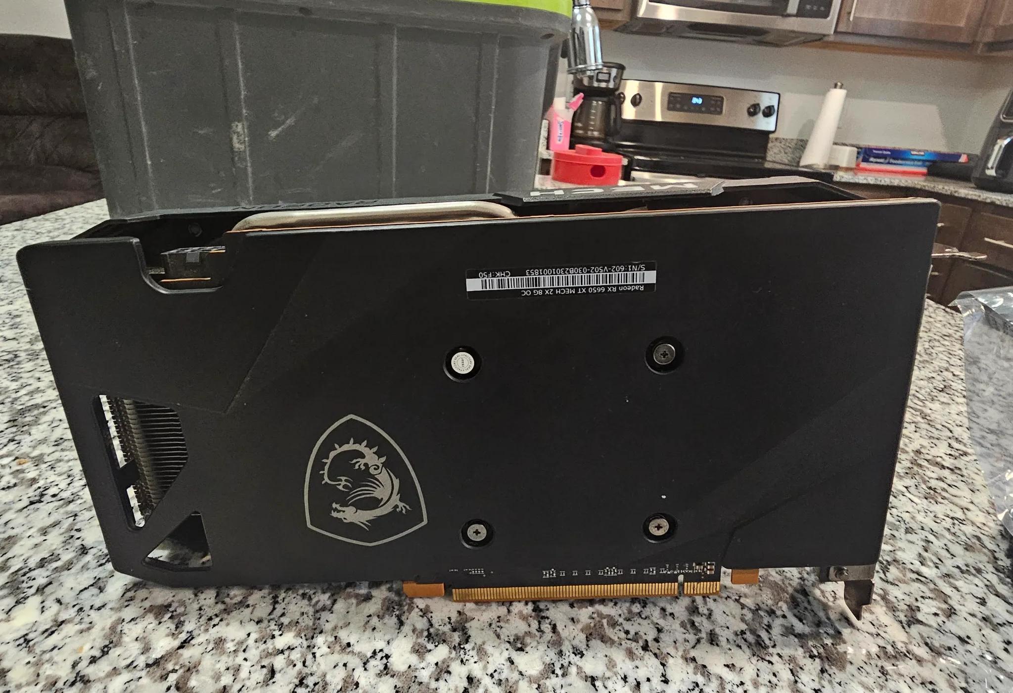 MSI RX 6650 XT 8GB
