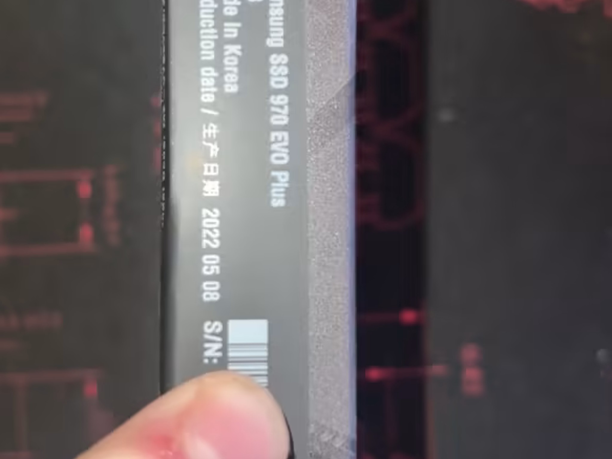 Samsung 970 EVO Plus 2TB NVMe SSD (Opened, New)