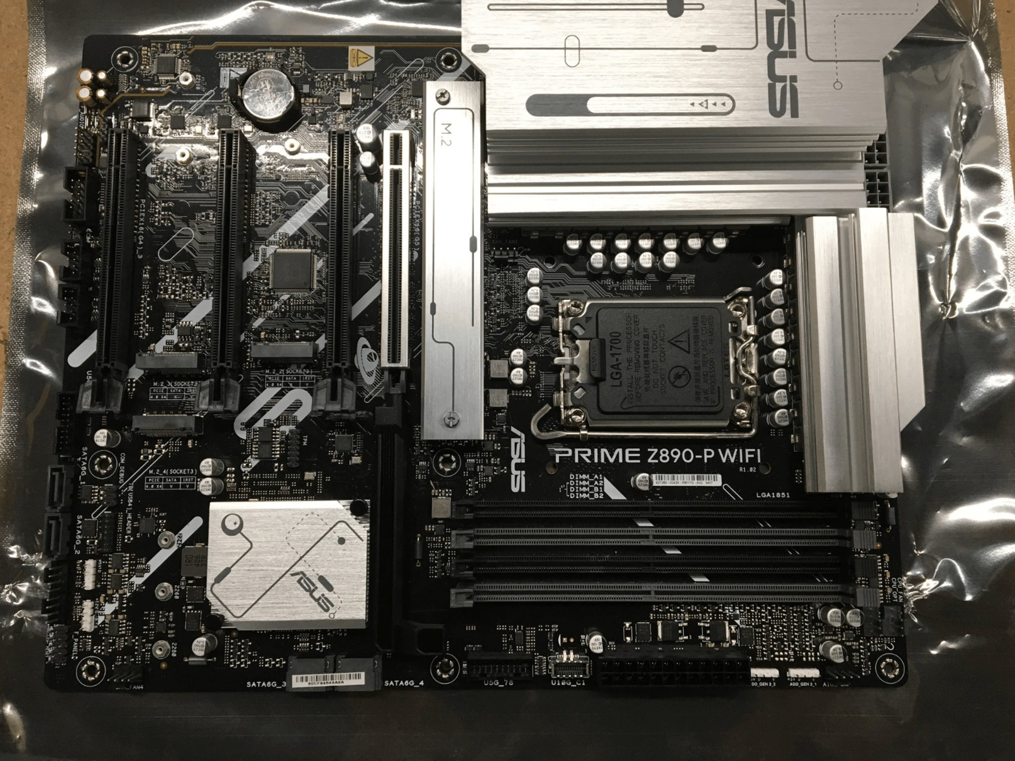 ASUS Prime Z890-P WIFI LGA 1851 ATX Motherboard - RMA Replacement