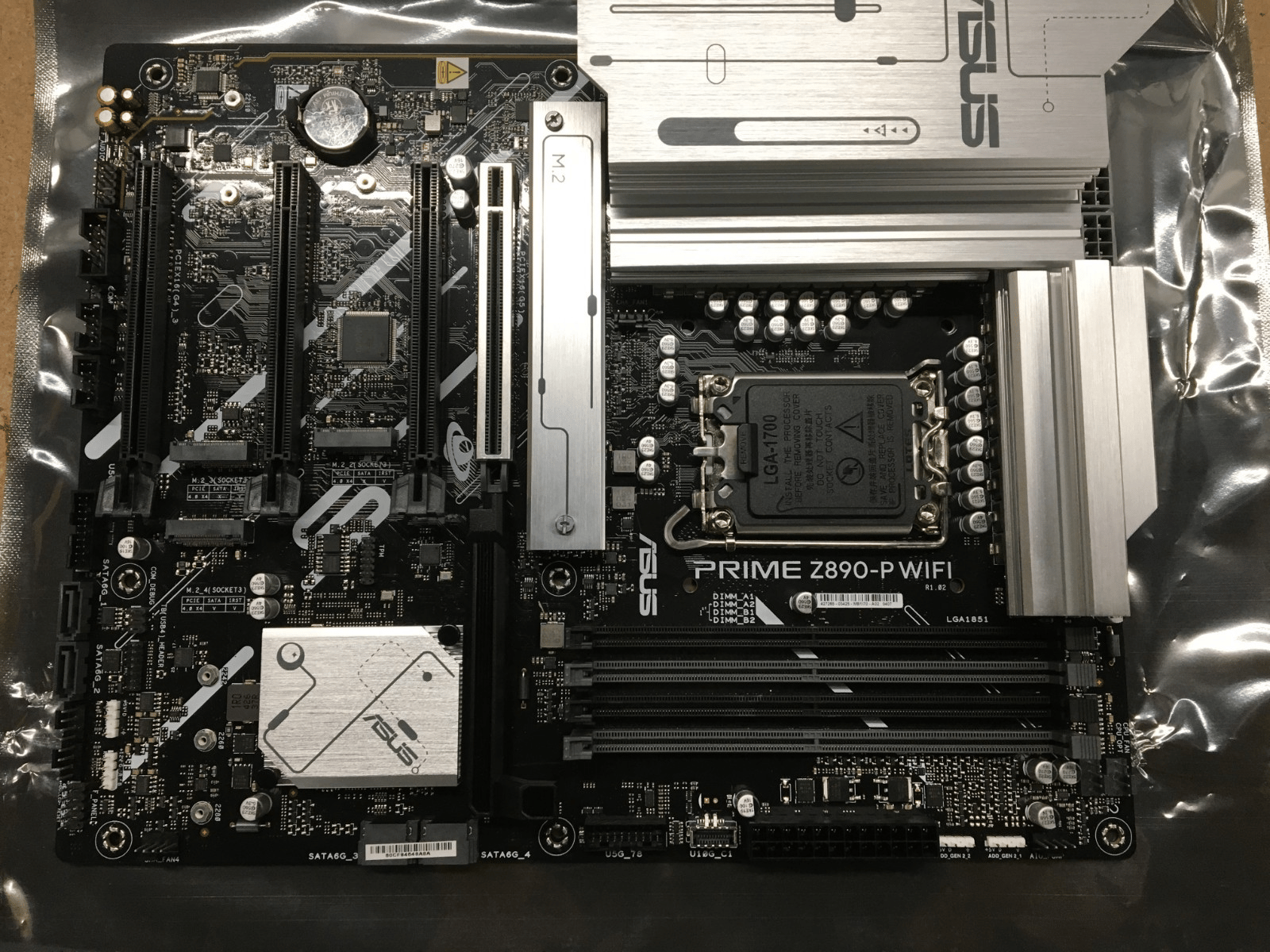 ASUS Prime Z890-P WIFI LGA 1851 ATX Motherboard - RMA Replacement
