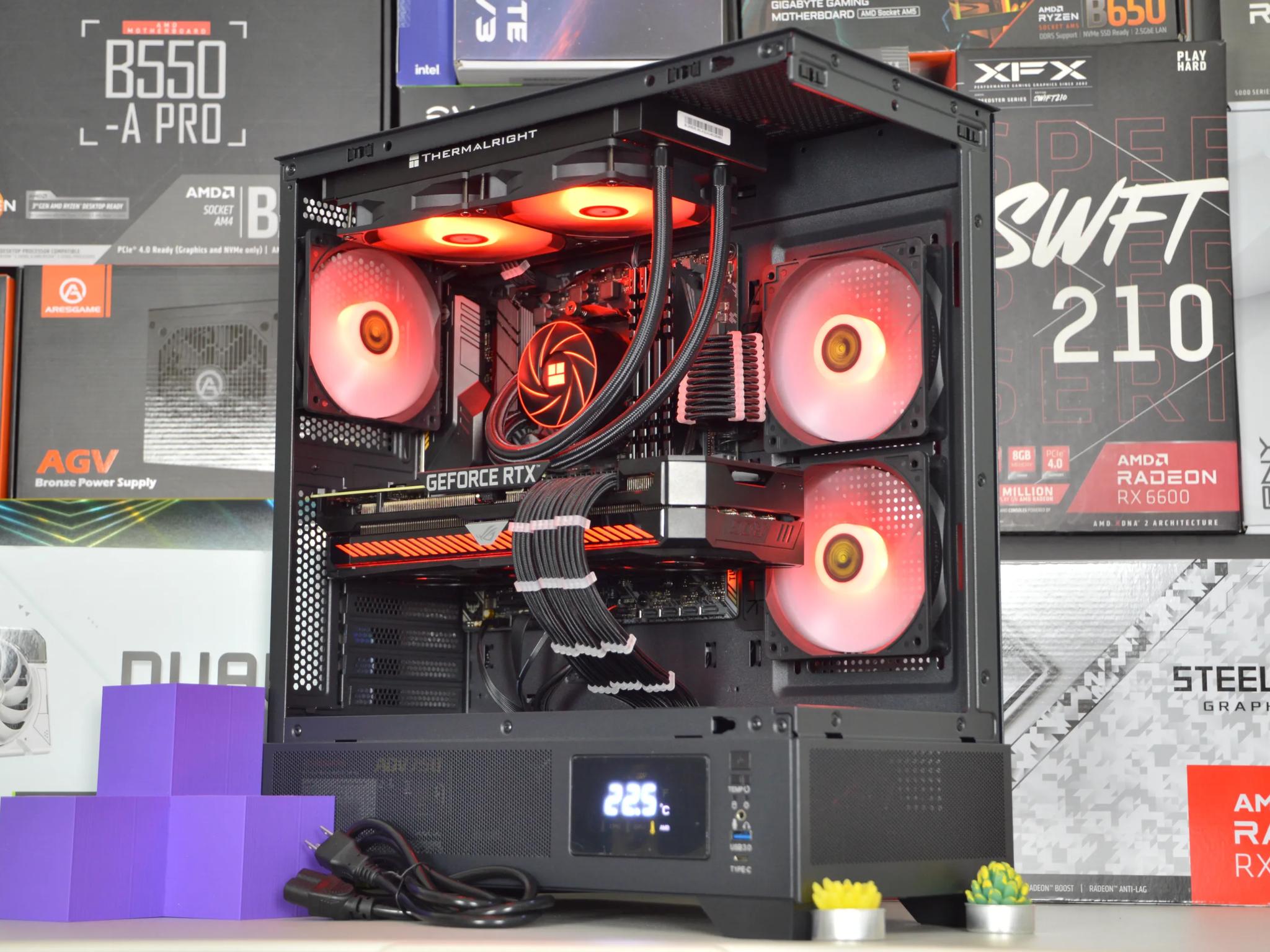 ⚫♞| RTX 3080 10GB| AMD R7 5800X | 32 GB DDR4 RAM | 2TB Gen 4.0 NVME | Dark Knight 2.0 ||