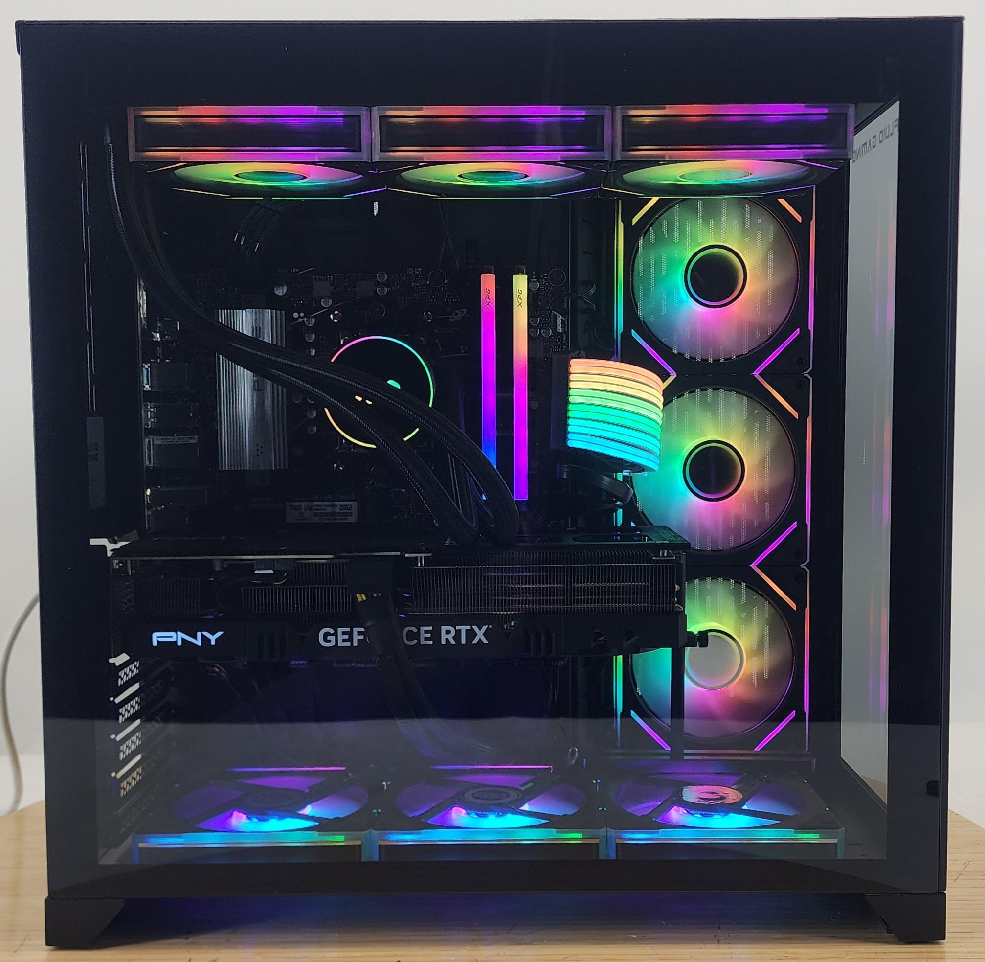 Gaming PC Ryzen 5 7600X3D 32GB RAM 2TB SSD RTX 4070 Ti SUPER 16GB Win11 Computer