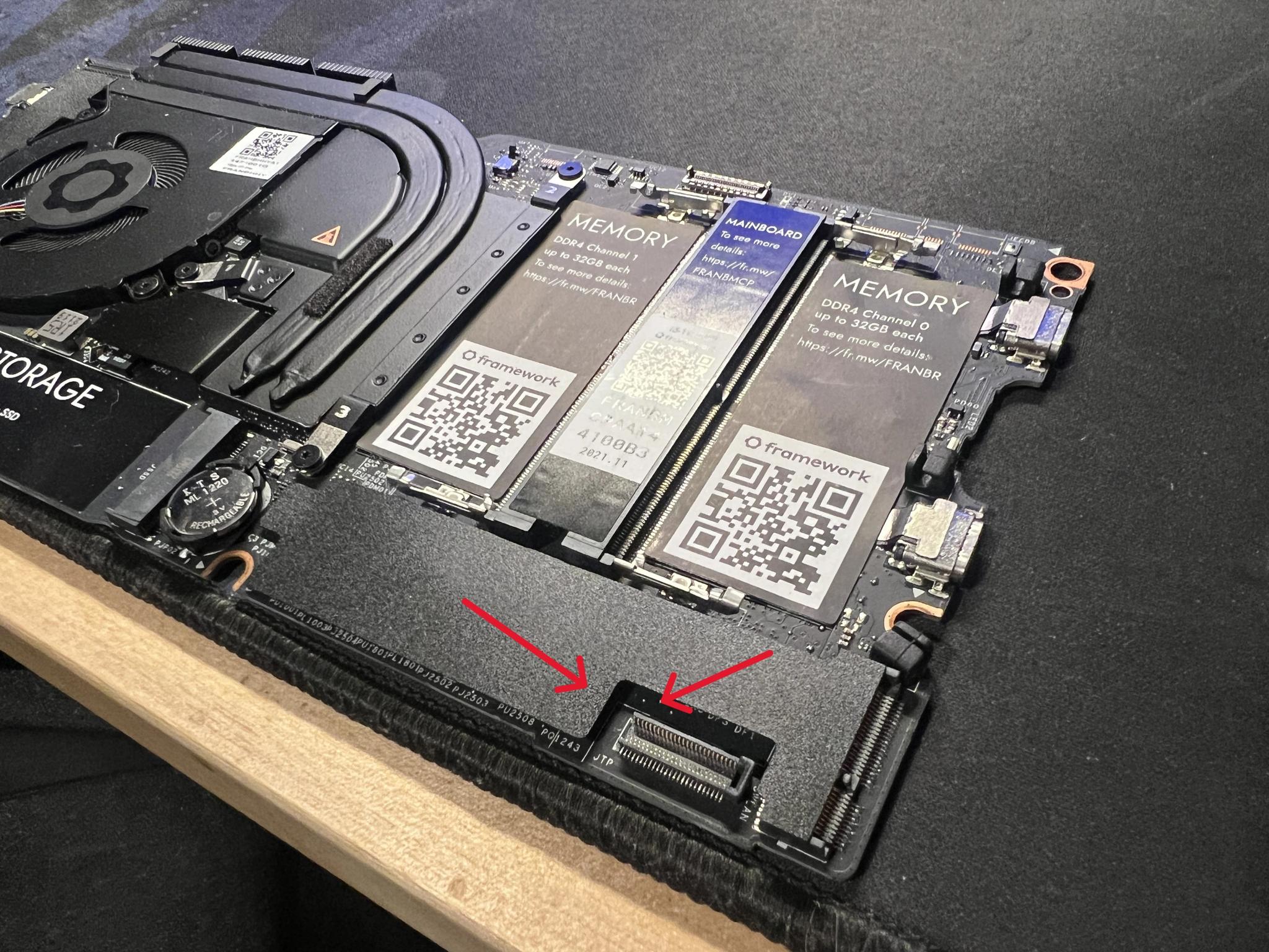 USED-Framework 13 1135G7 Mainboard ONLY