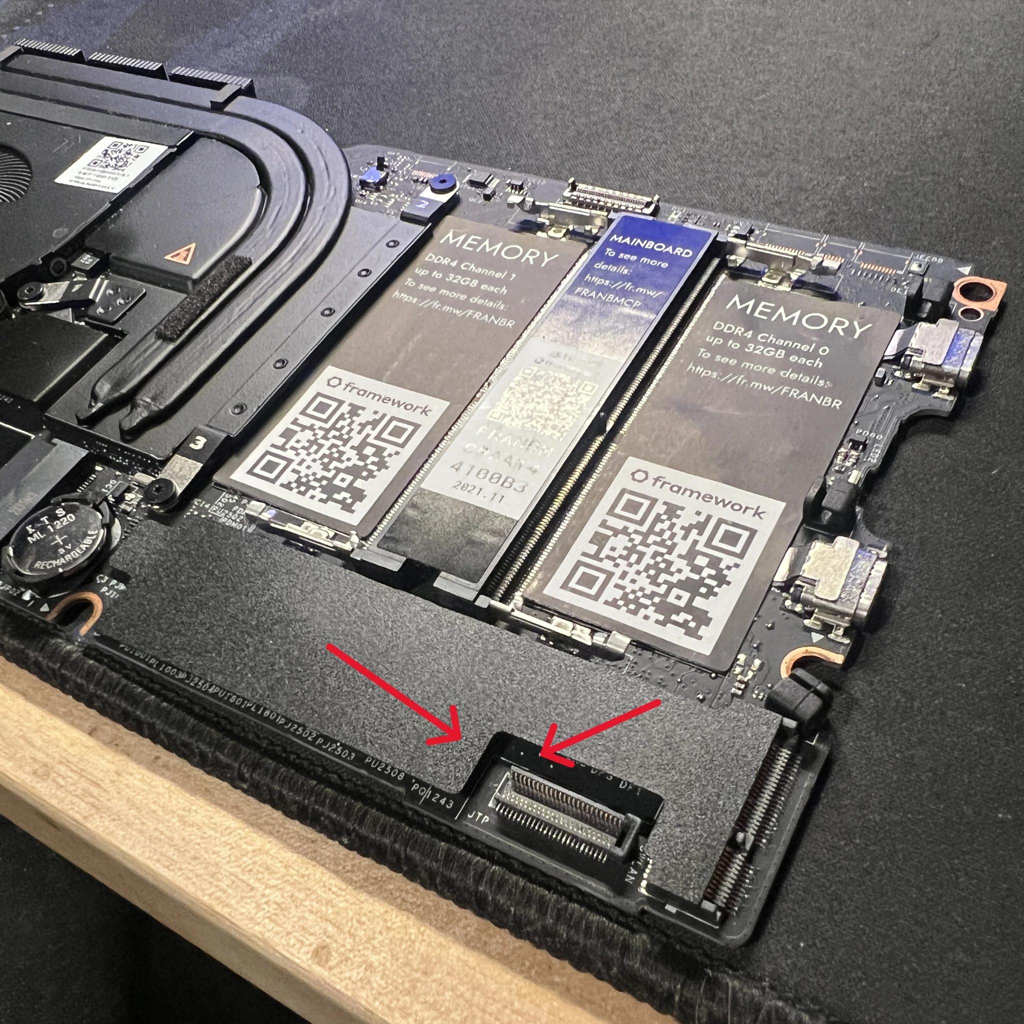 USED-Framework 13 1135G7 Mainboard ONLY
