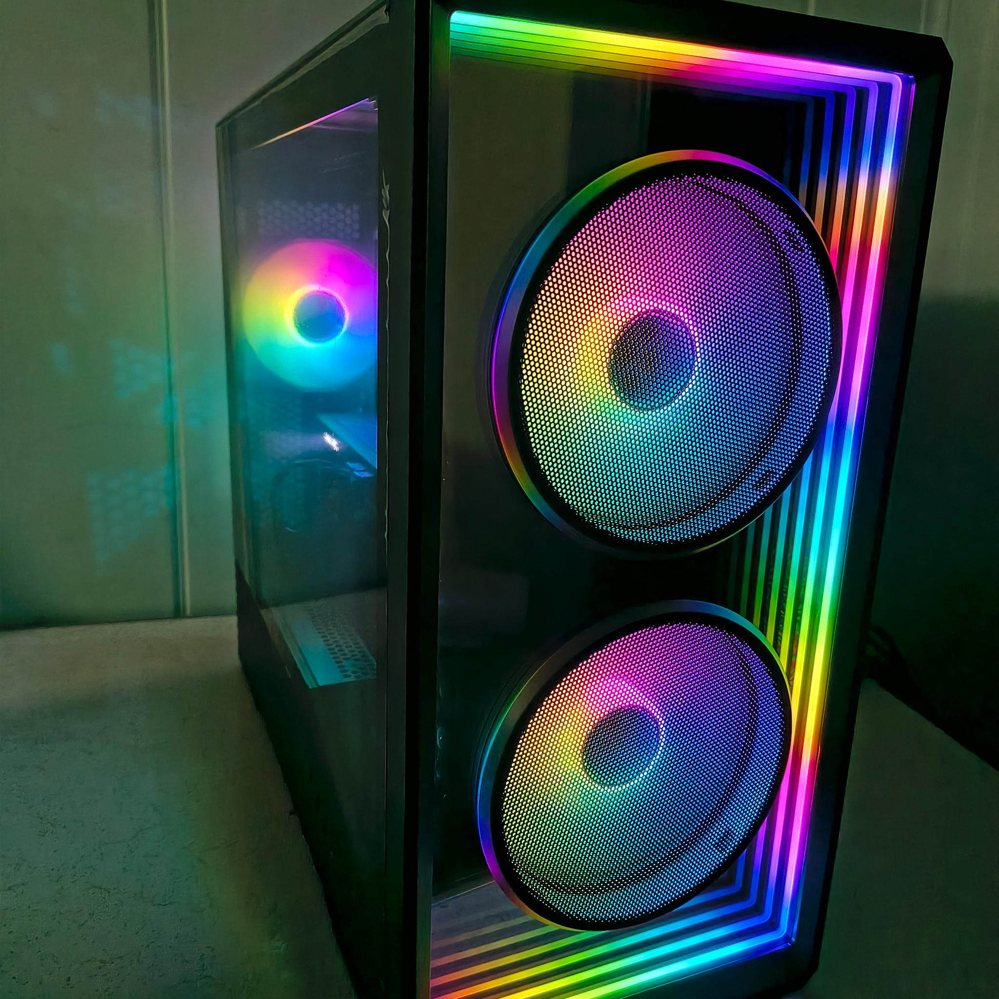 Custom Lian Li Streaming PC - I5-12400, Arc A750 8gb, 64GB DDR4, 1.25TB Storage