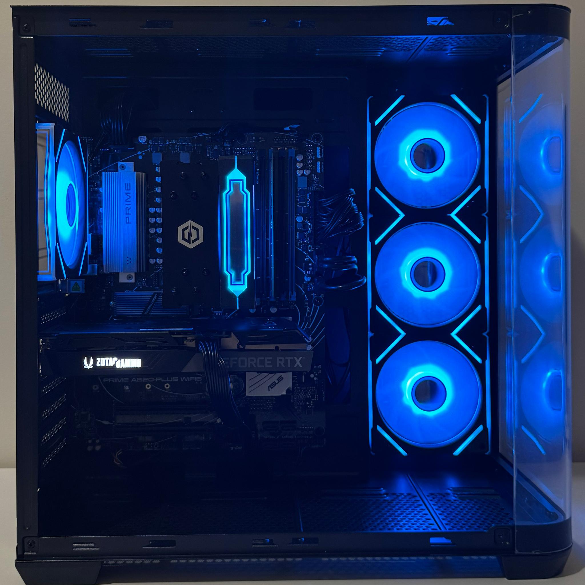 AMD Ryzen 5 8400F 32GB DDR5 RAM GeForce RTX 3060 Ti WD Black SN850X 1TB NVMe SSD AM5 Gaming PC