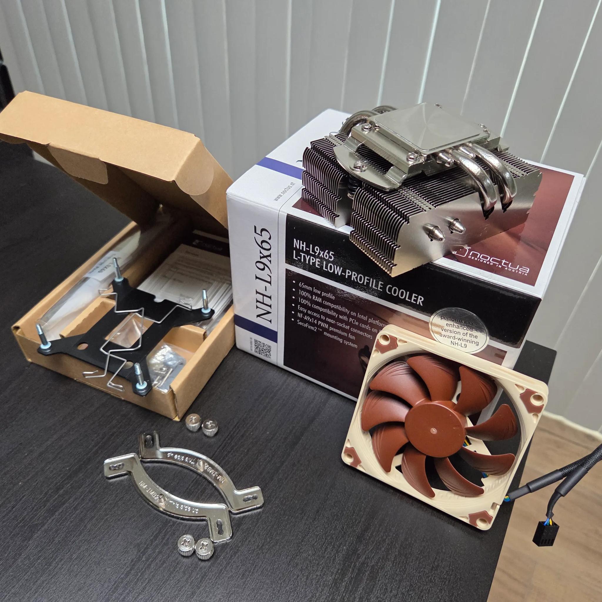 For Sale: Noctua NH-L9x65, Premium Low-Profile CPU Cooler (65mm, Brown)