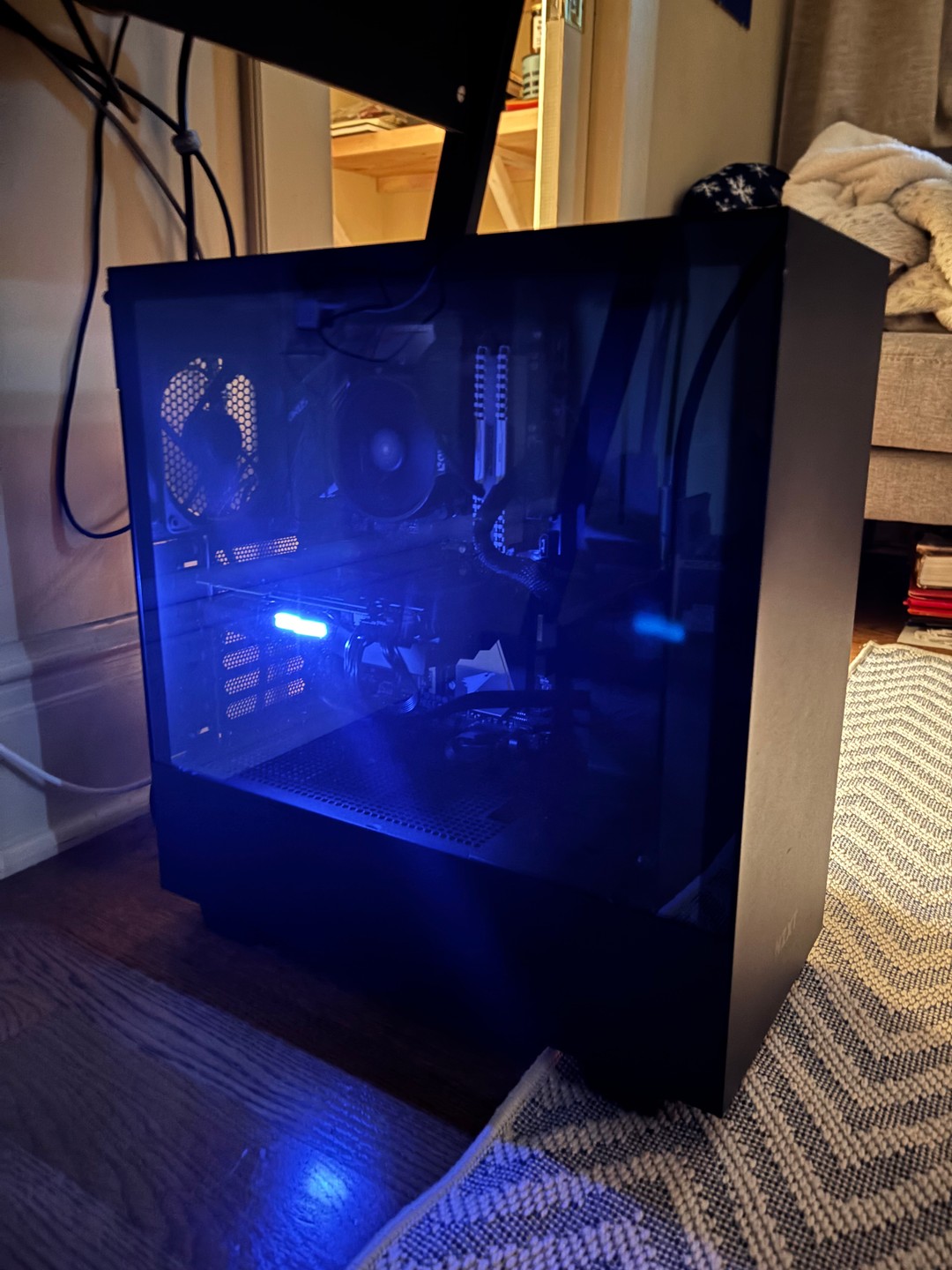 NZXT GEFORCE RTX 2070 SUPER 8GB 自作PC Ryzen 5 3600 | Nvidia RTX 2070 Super | Black NZXT Case | Over 1TB