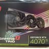 MSI GeForce RTX 4070 Ti Gaming X Trio [Black/Gray] [Like New]
