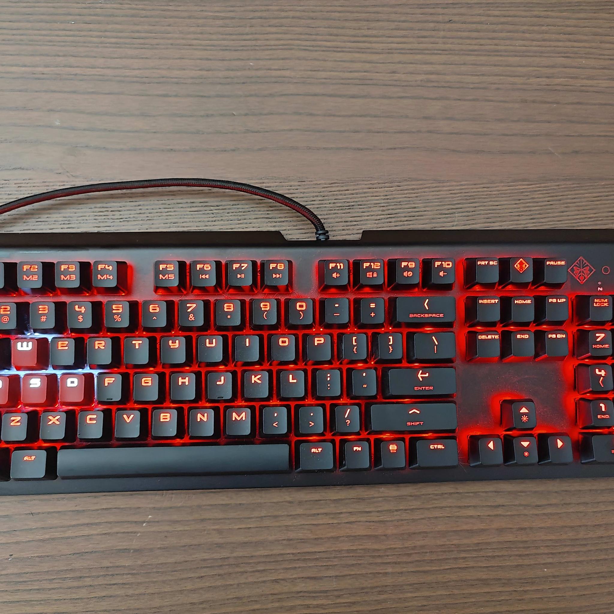 HP OMEN 1100 Wired Mechanical Keyboard | Red Switches