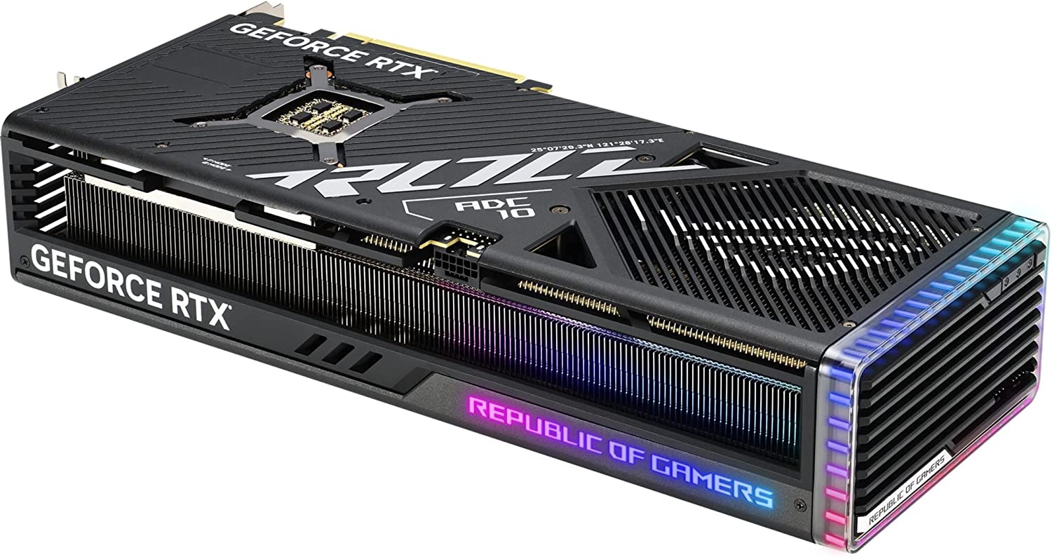ASUS ROG Strix GeForce RTX 4090 OC 24GB GDDR6X Gaming Video Graphics Card