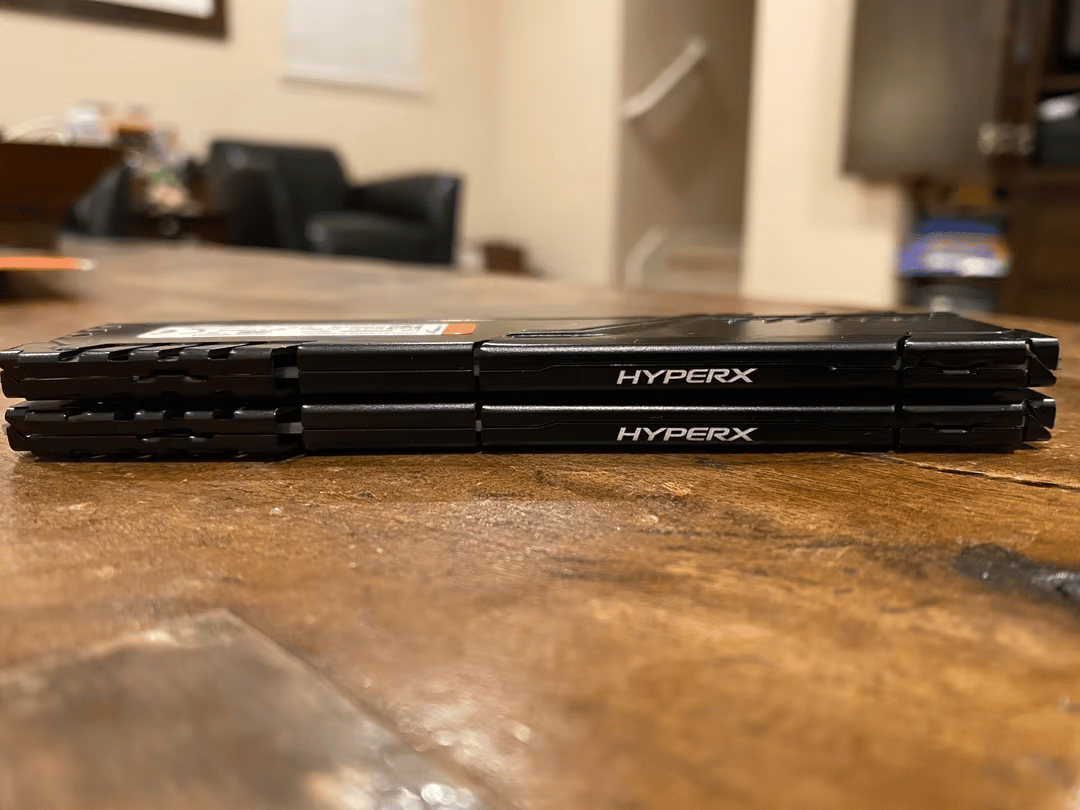 Budget RAM 3200MHz HyperX Fury 2 x 4GB