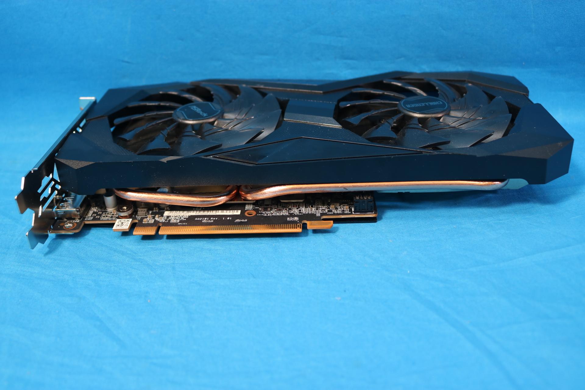 ASRock AMD Radeon RX 6600 Challenger D 8GB GDDR6 PCIe 4.0 x16 Desktop GPU RX6600 CLD 8G