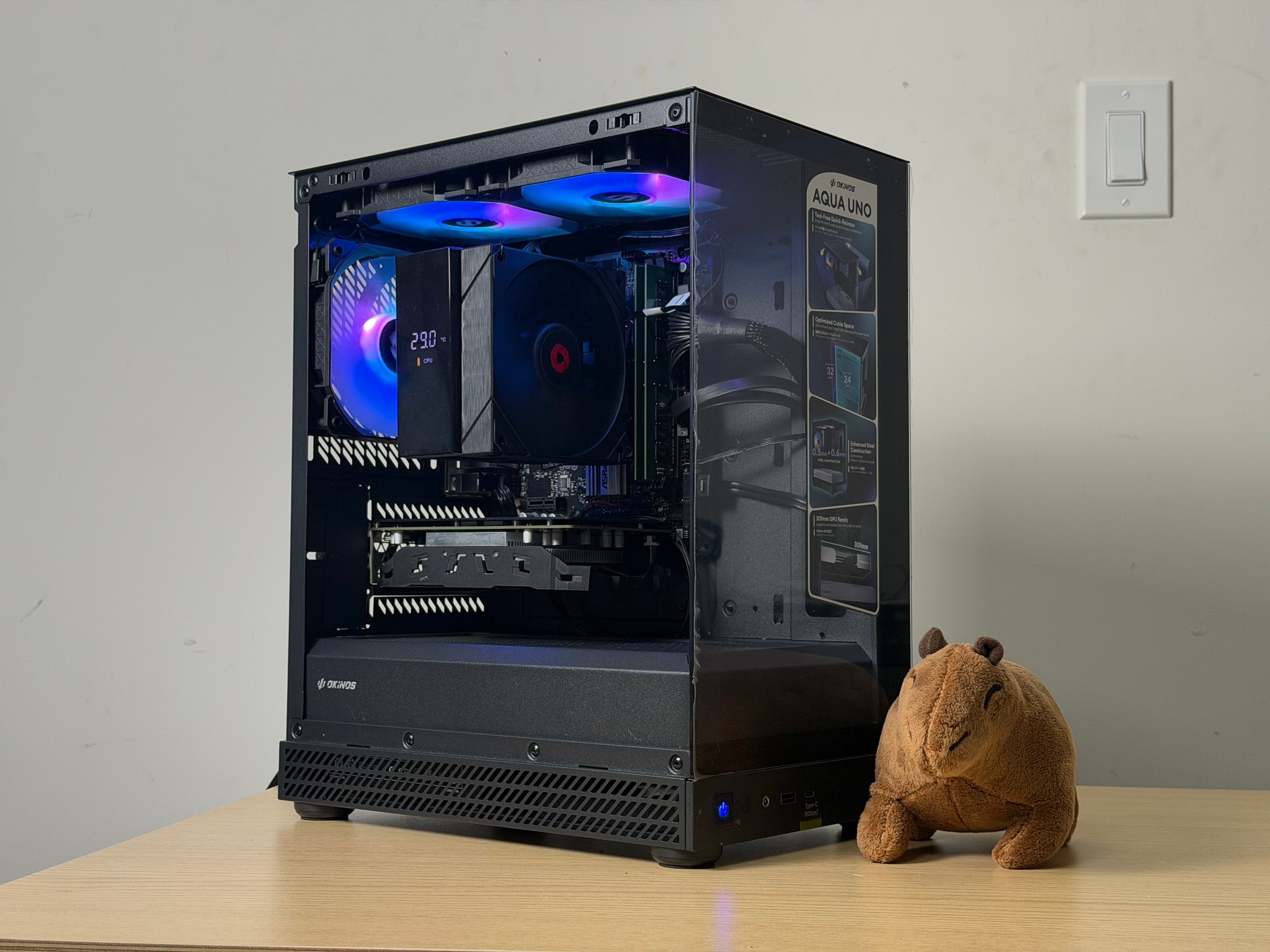 ♠️🎮Budget Gaming PC♠️🎮 – RTX 3050 | Intel i5 10500t | 16GB Ram | 500GB SSD - WiFi + BlueTooth