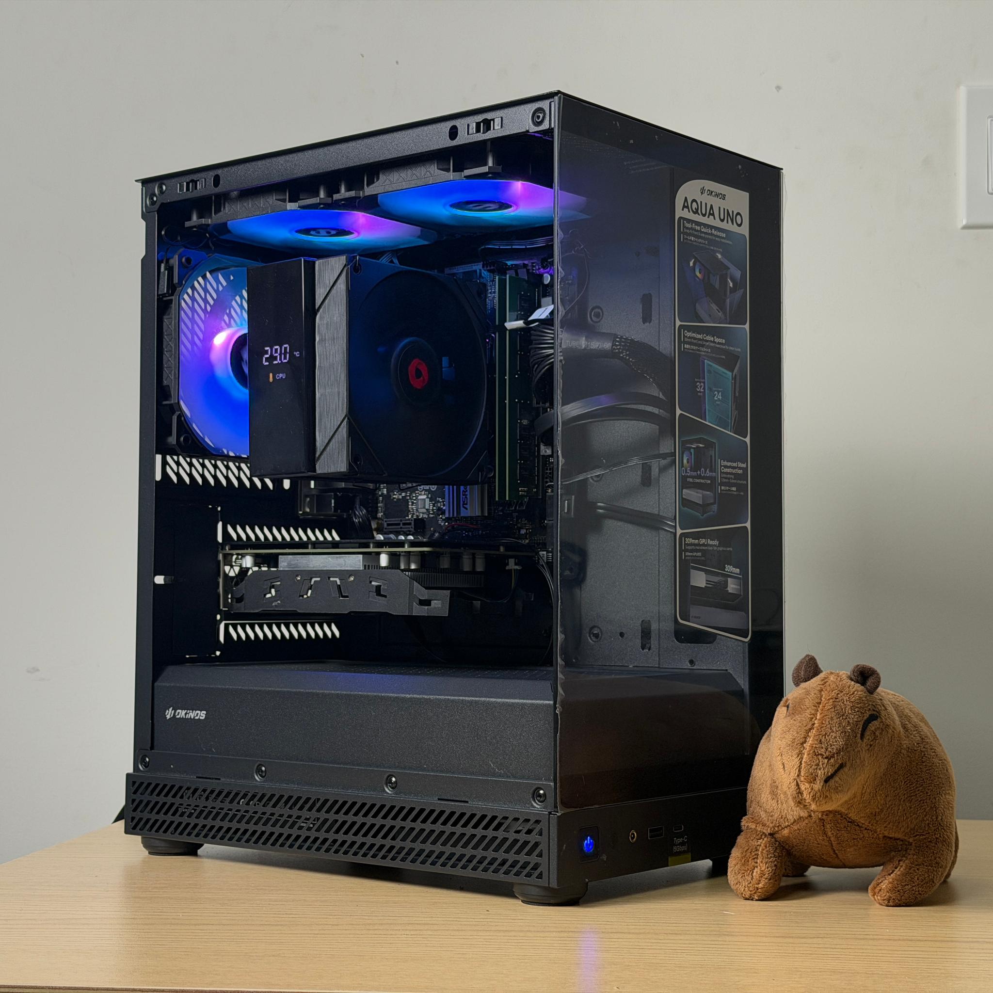 ♠️🎮Budget Gaming PC♠️🎮 – RTX 3050 | Intel i5 10500t | 16GB Ram | 500GB SSD - WiFi + BlueTooth