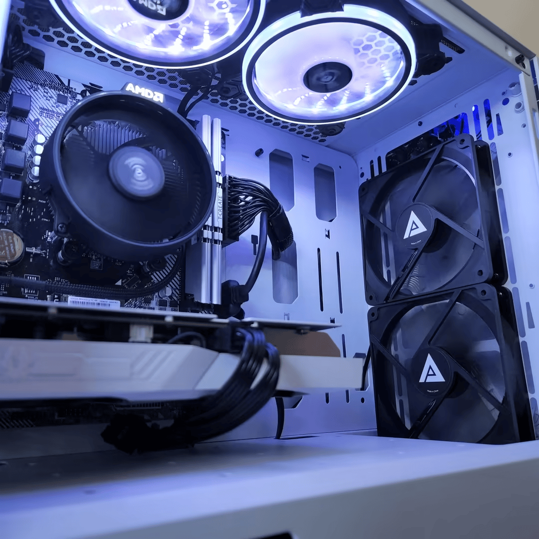AMD Ryzen 5 2600X // Nvidia GeForce RTX 3050 // T-Create 16GB 3200MHz