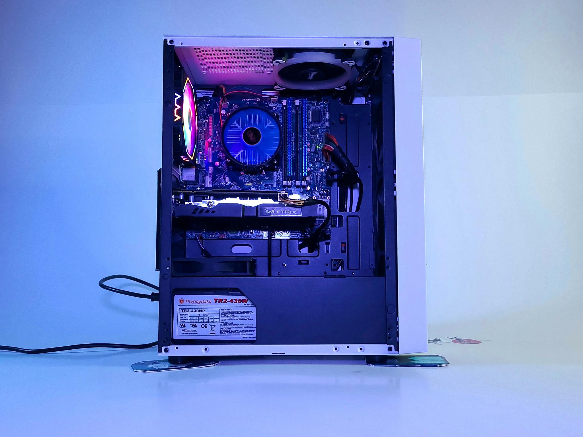 Fre Elo.1 Gaming PC GTX Windows 10 Intel i5 600GB Desktop Powerstation