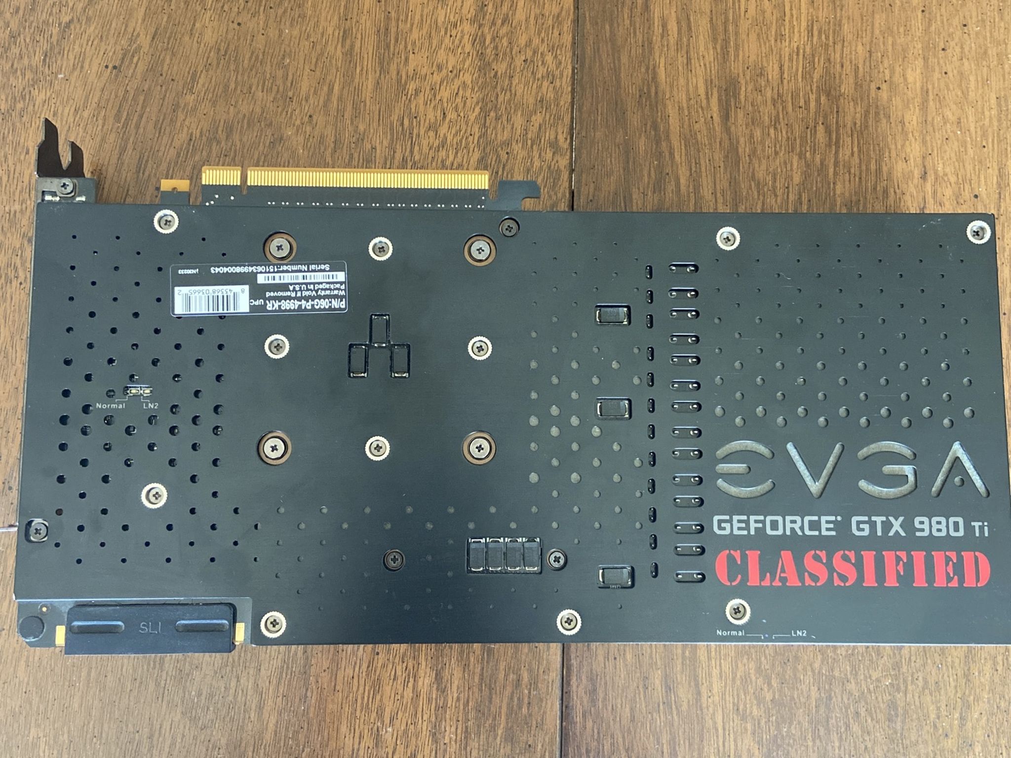 Evga Gtx 980 ti classified 6GB