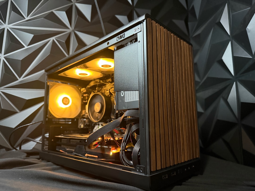 🌑🌲 DARK WOOD 5557 🌲🌑Ryzen 5 5500| RX 5700XT| 16 GB DDR4| 1.5