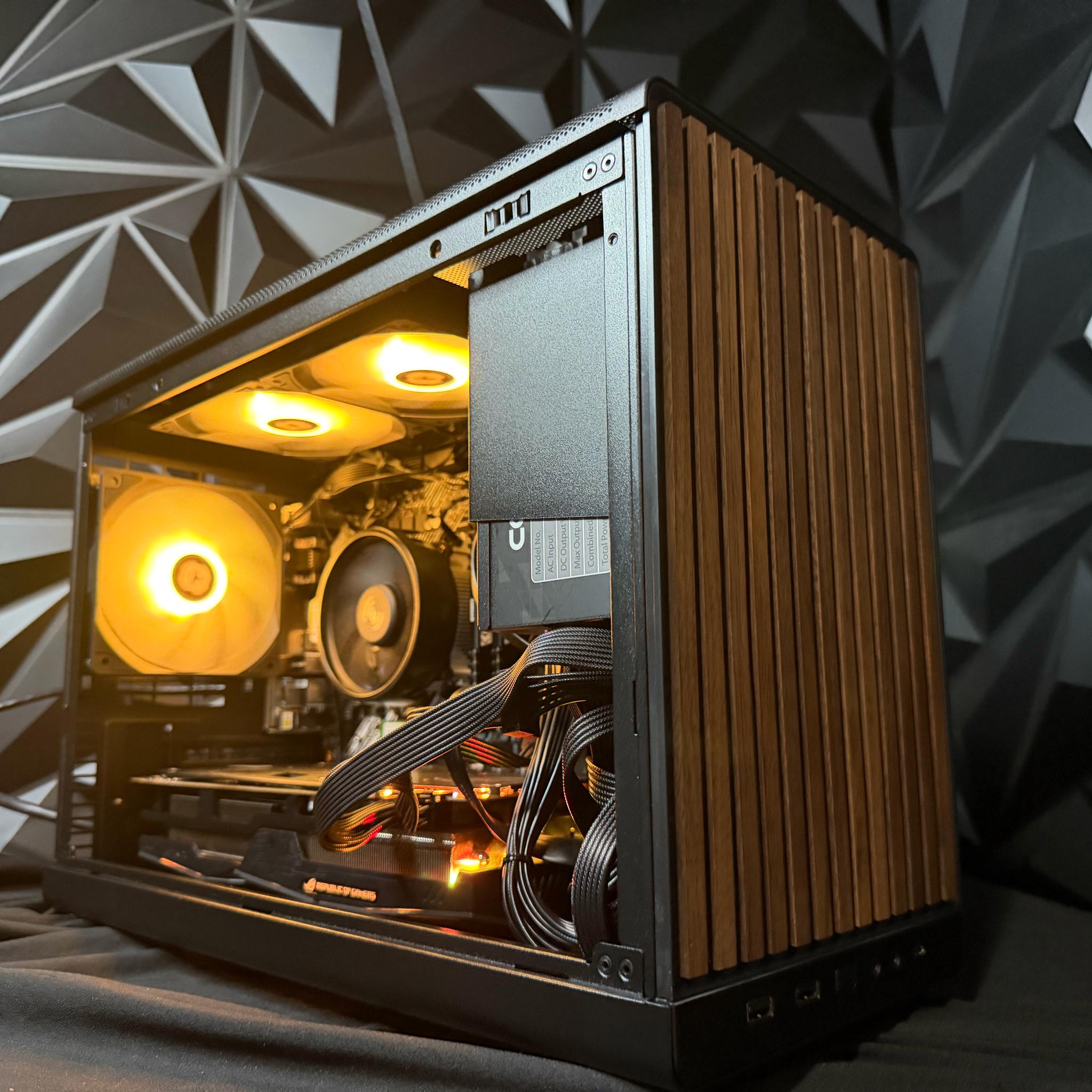 🌑🌲 DARK WOOD 5557 🌲🌑Ryzen 5 5500| RX 5700XT| 16 GB DDR4| 1.5 TB SSD| 650W PSU